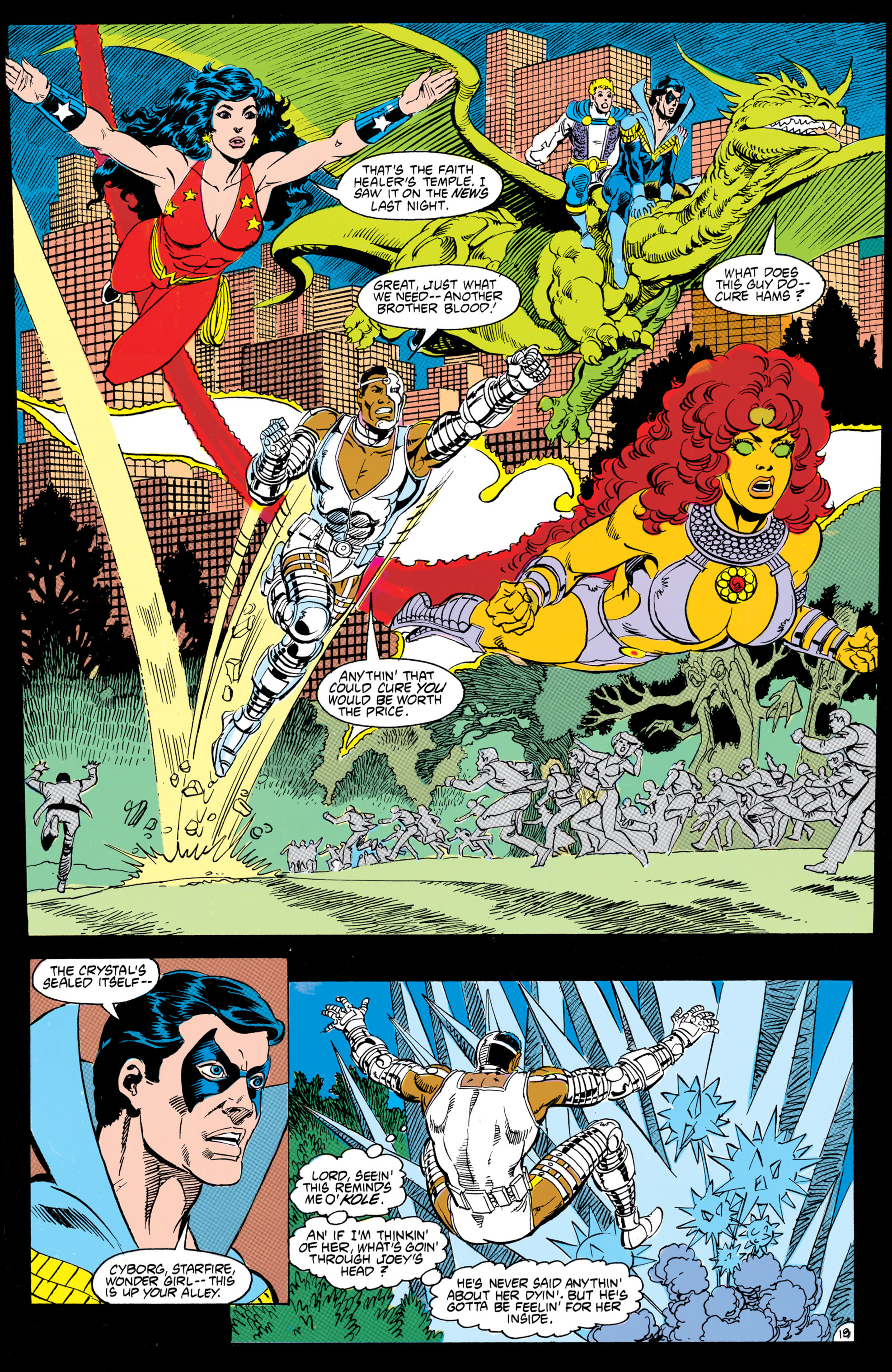 Read online The New Teen Titans (1984) comic -  Issue #35 - 20