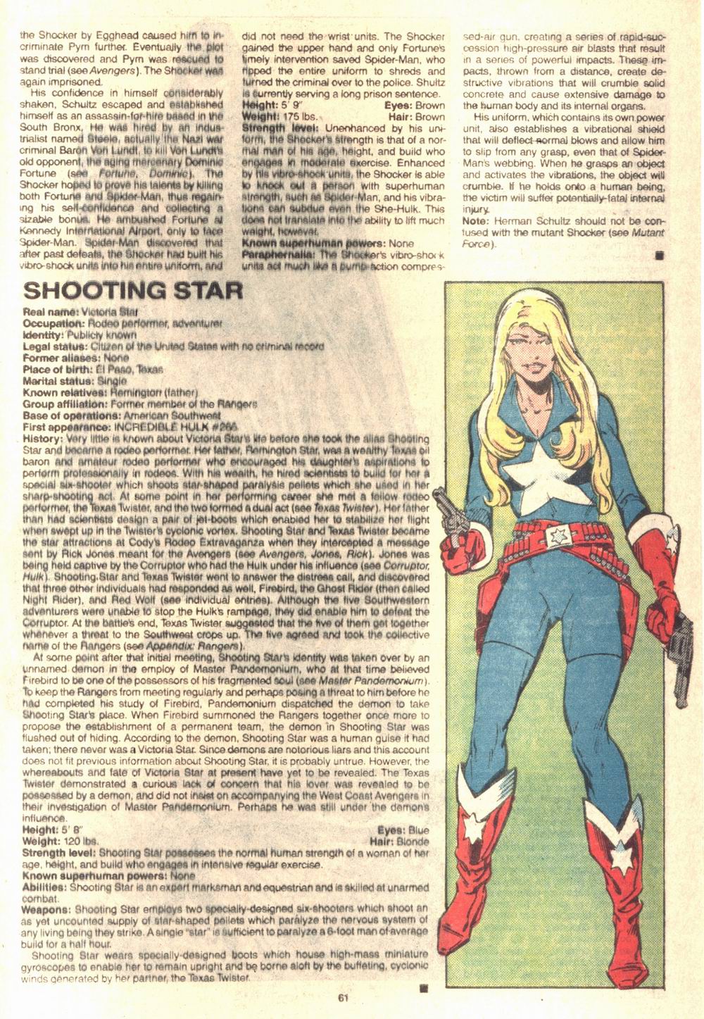 Read online The Official Handbook of the Marvel Universe Deluxe Edition comic -  Issue #11 - 63