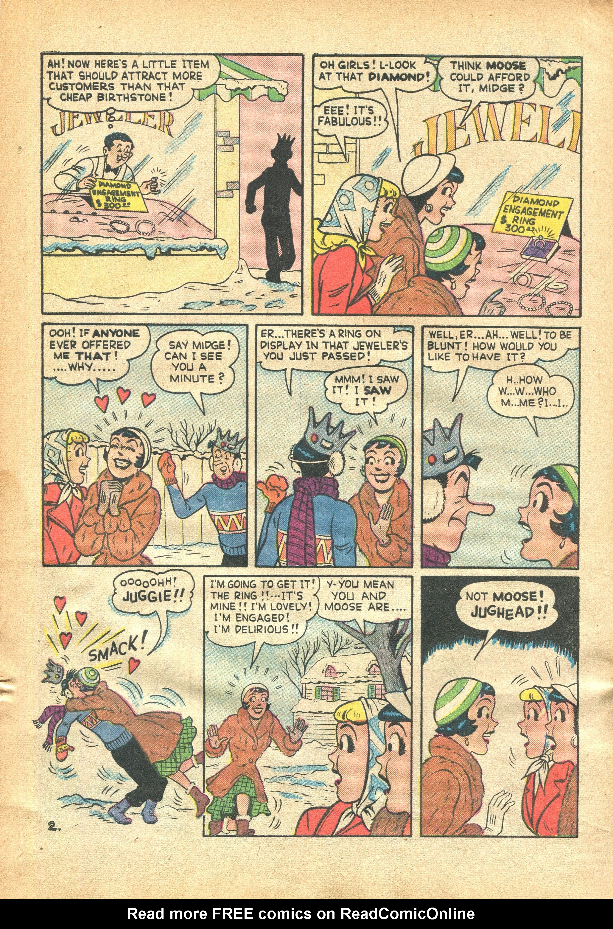 Read online Archie's Pal Jughead comic -  Issue #34 - 4
