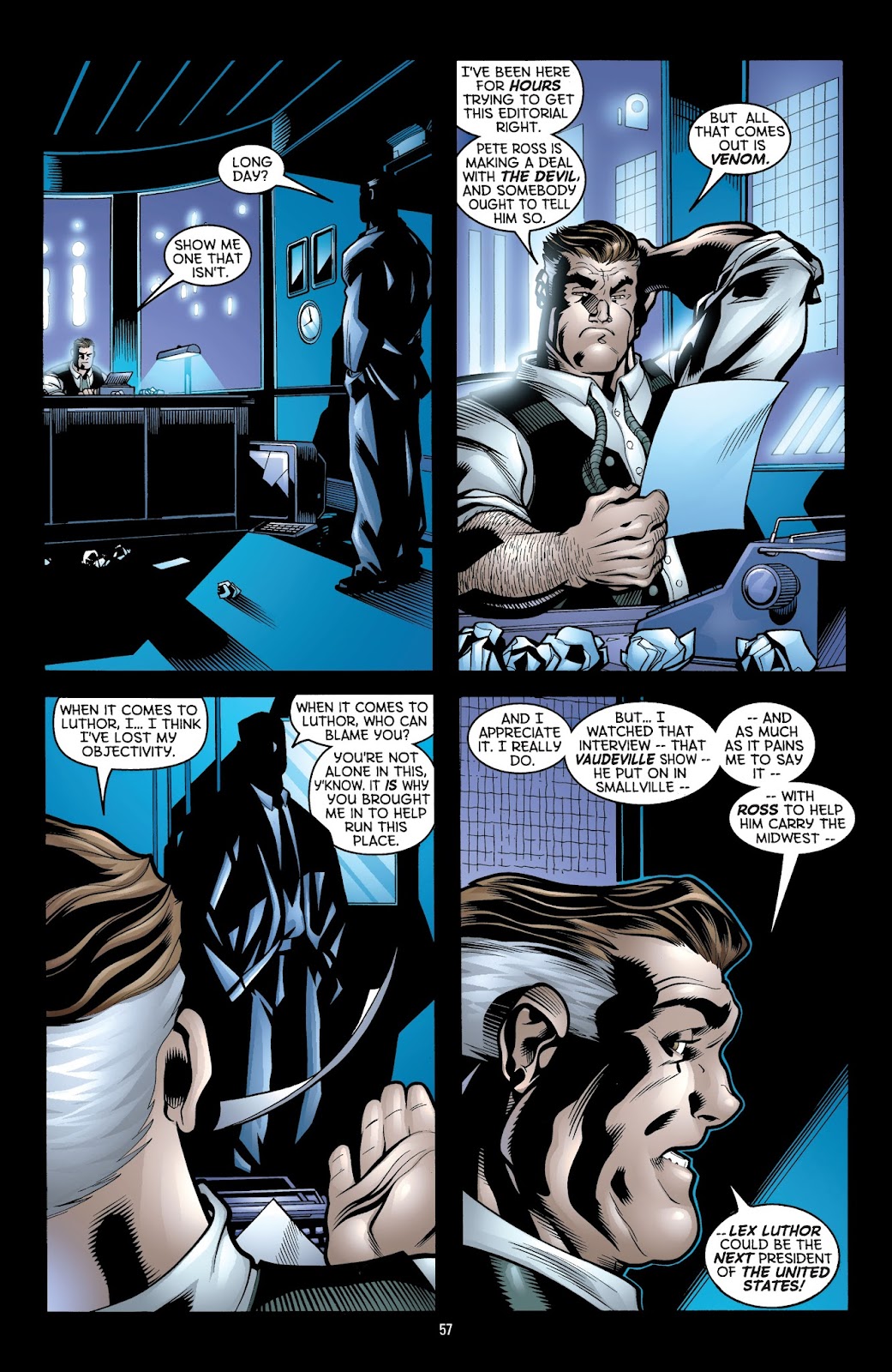 Superman: President Luthor issue TPB - Page 56