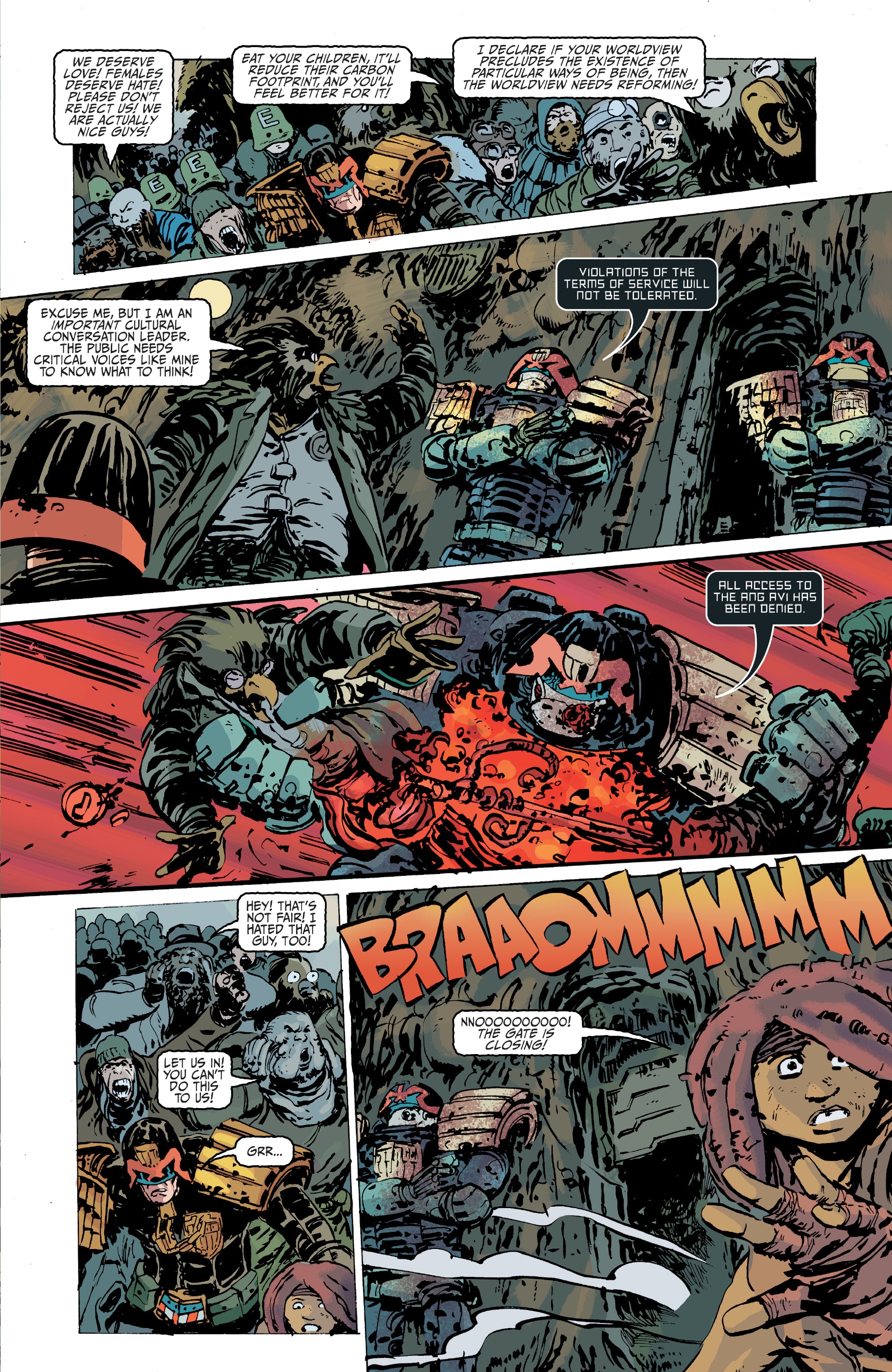 Read online Judge Dredd: 100-Page Giant comic -  Issue # TPB - 13