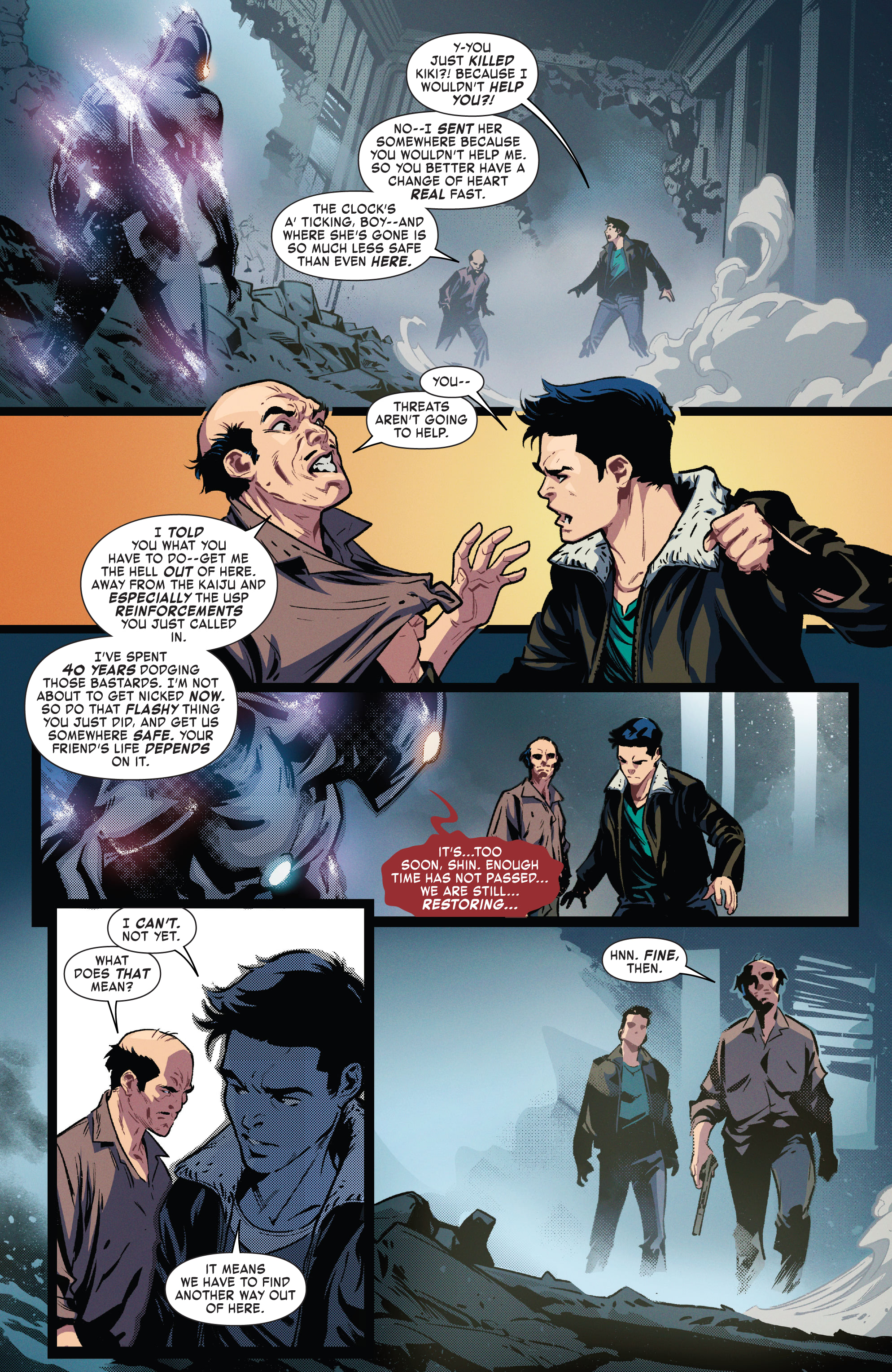 Read online The Rise Of Ultraman comic -  Issue #4 - 5