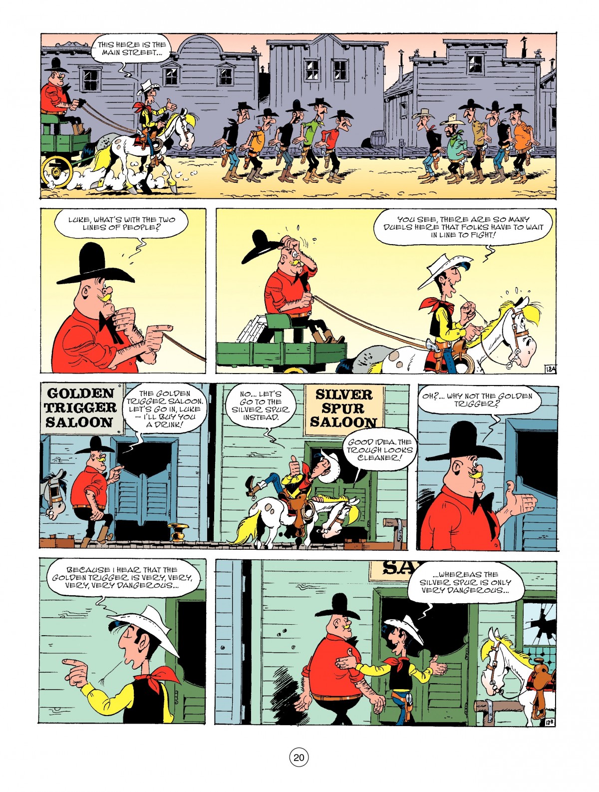 Read online A Lucky Luke Adventure comic -  Issue #51 - 20