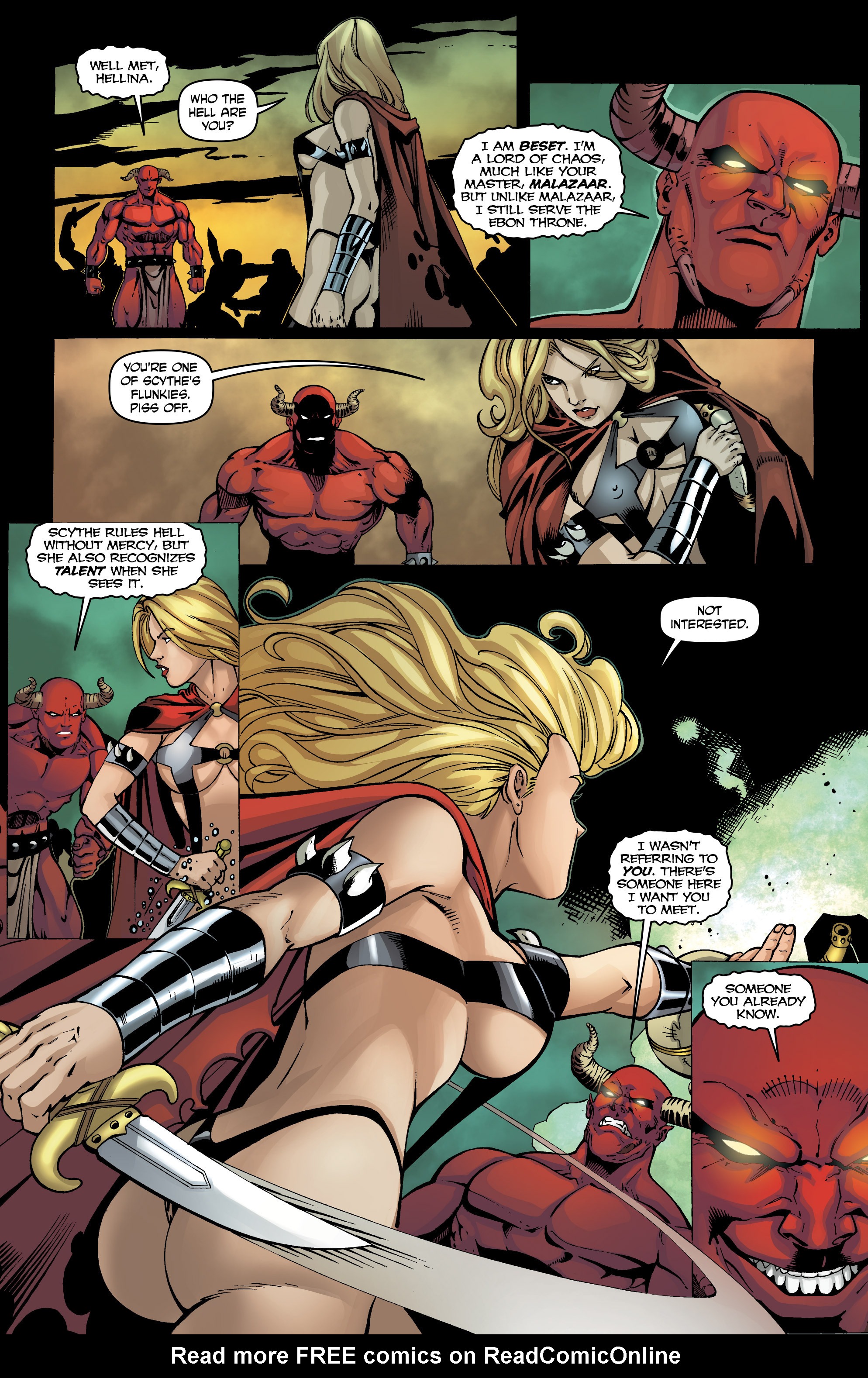 Read online Hellina (2016) comic -  Issue #3 - 26