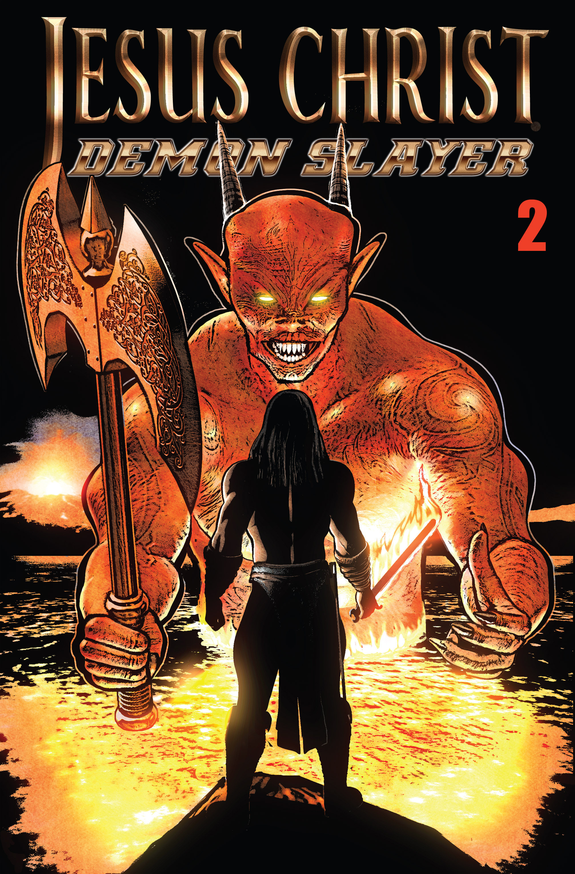 Read online Jesus Christ Demon Slayer comic -  Issue #2 - 1