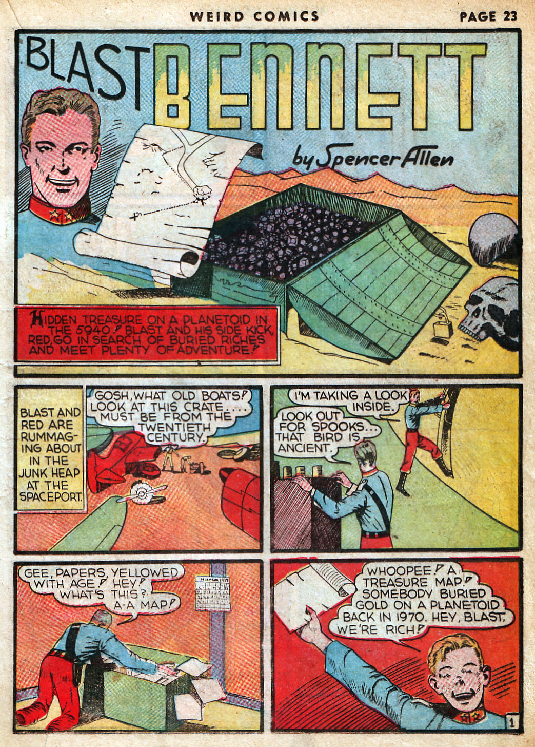 Read online Weird Comics comic -  Issue #3 - 25
