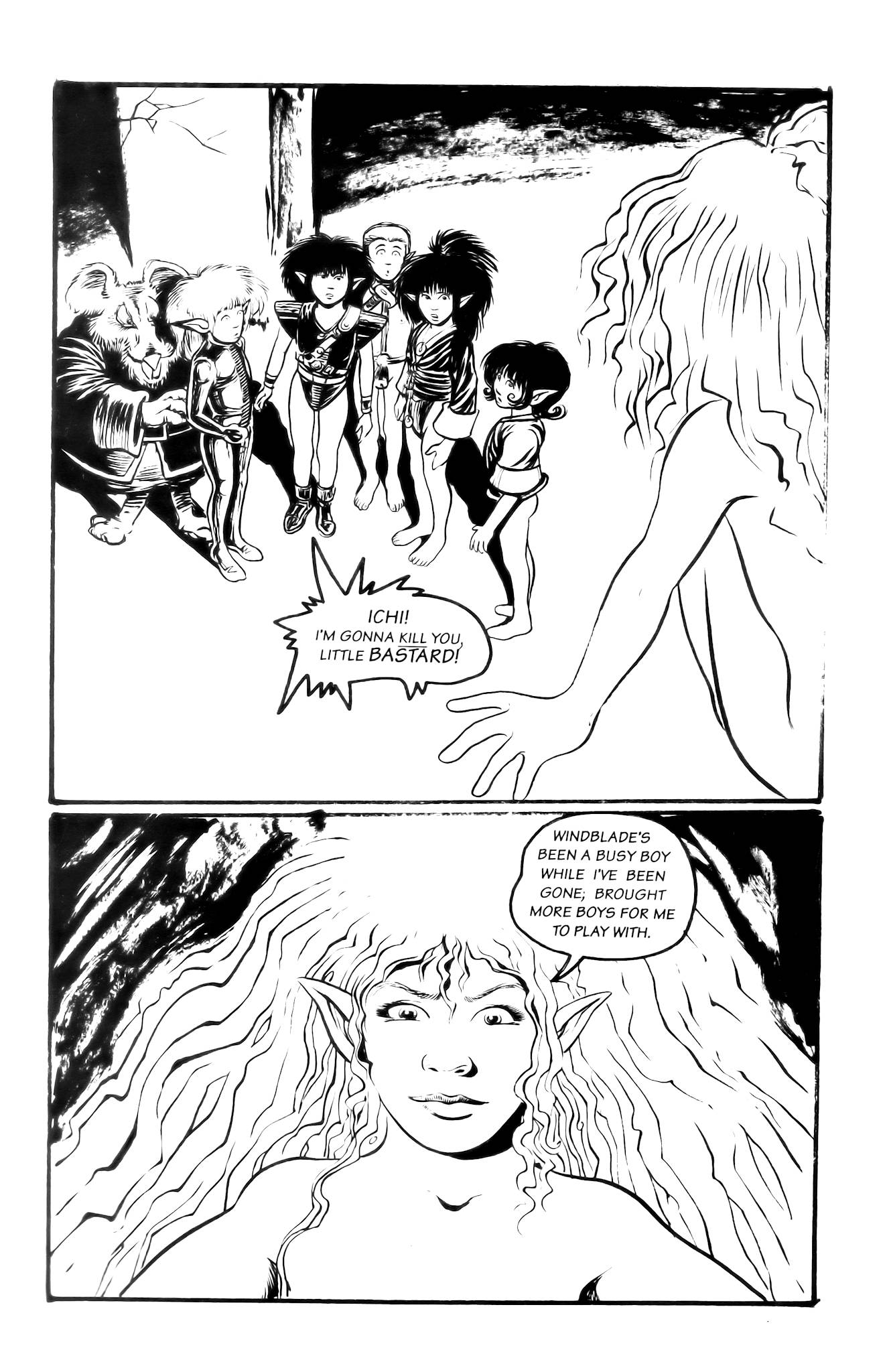 Read online Elfheim (1993) comic -  Issue #4 - 7