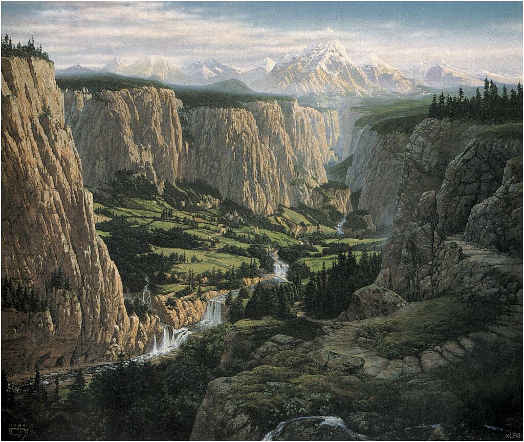 Read online Tolkien's World - Paintings of Middle-Earth comic -  Issue # TPB (Part 1) - 9