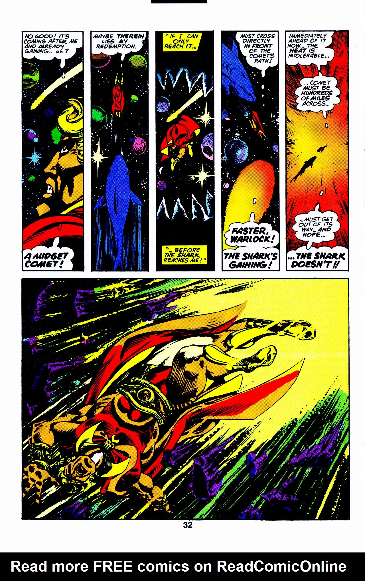 Read online Warlock (1992) comic -  Issue #4 - 34
