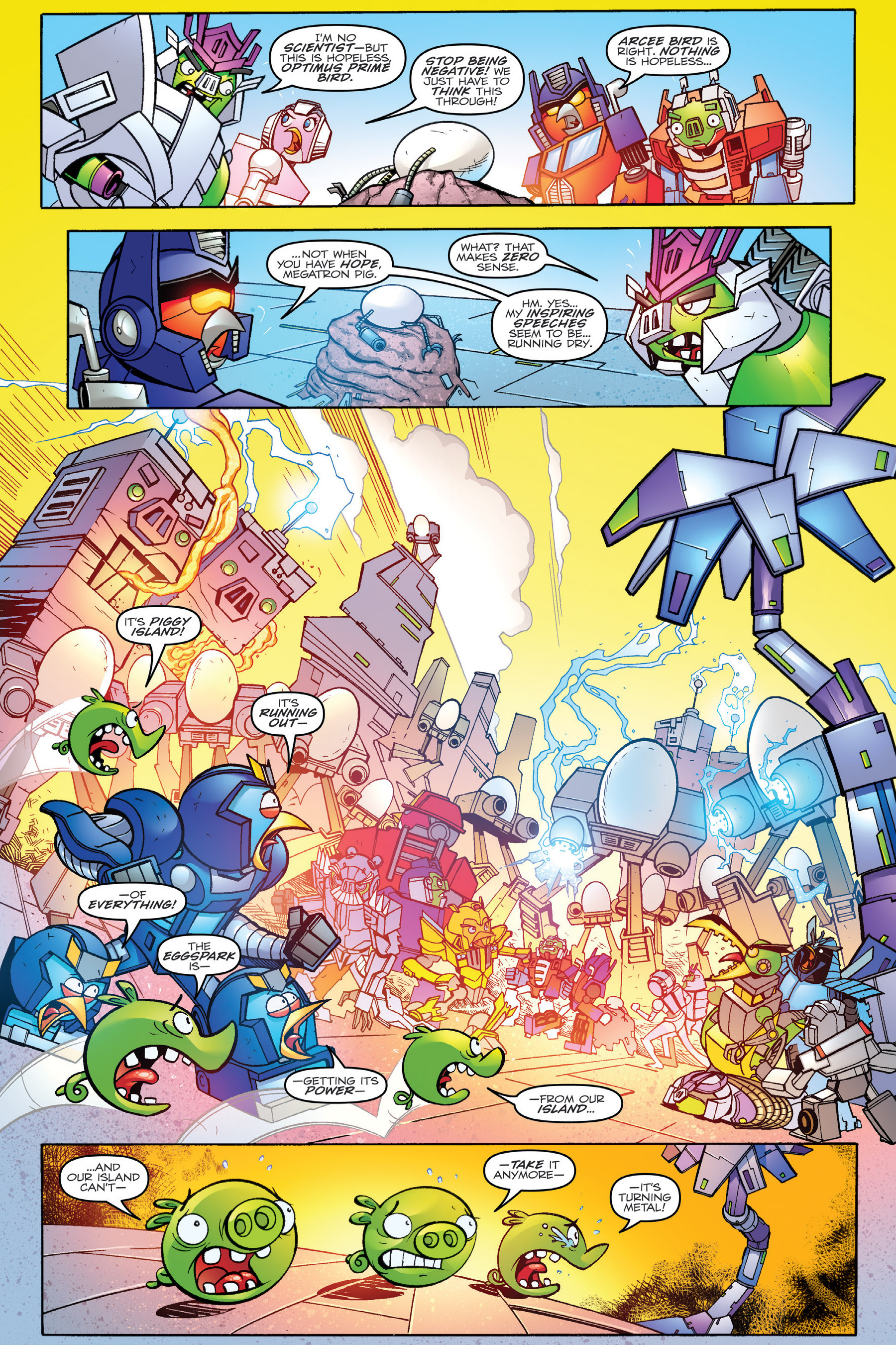Read online Angry Birds Transformers: Age of Eggstinction comic -  Issue # Full - 71