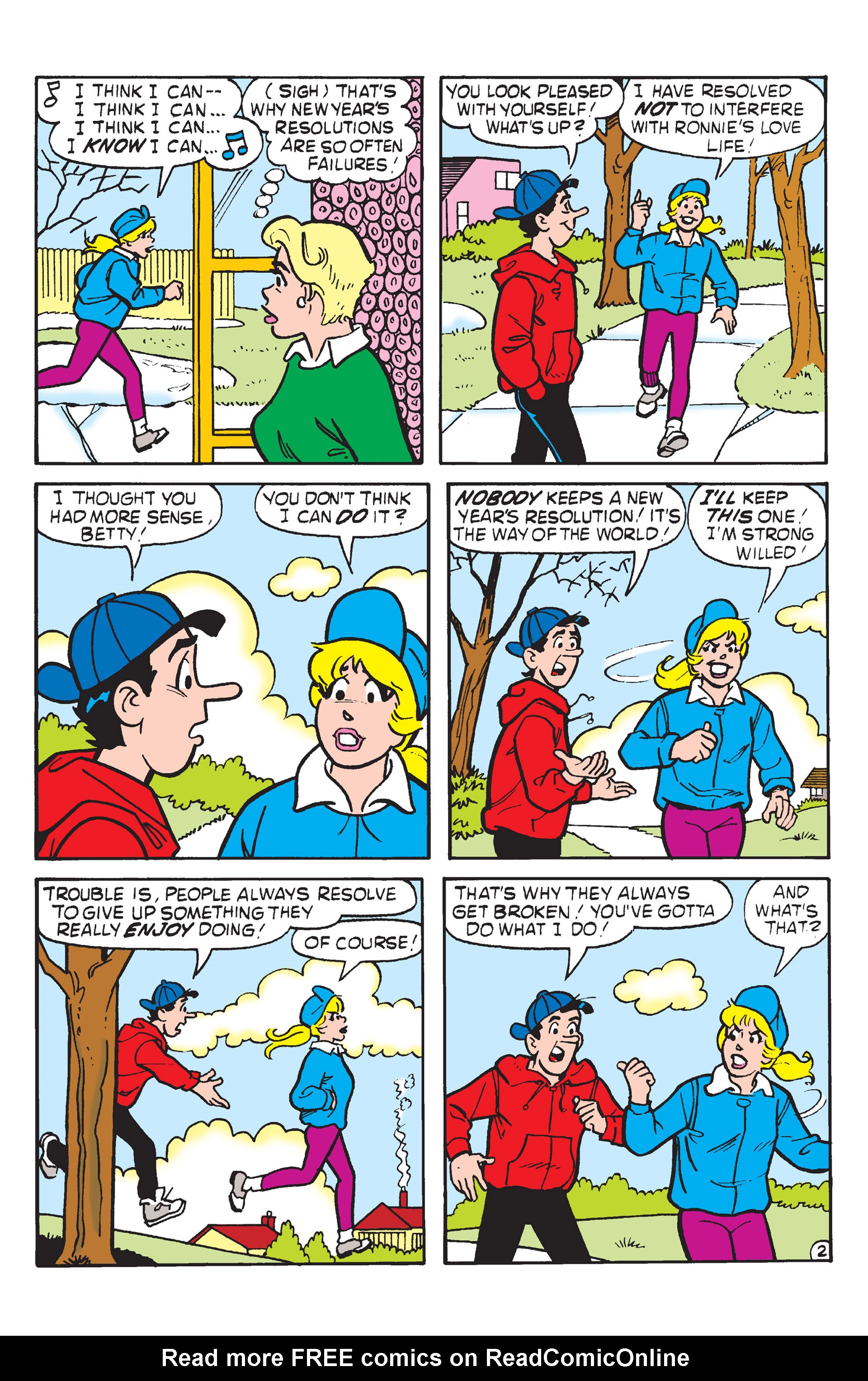 Read online Betty & Veronica New Year's Resolutions comic -  Issue # TPB - 10