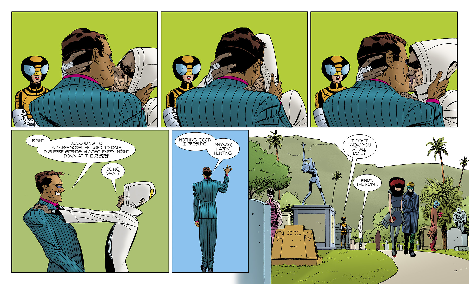 Read online The Private Eye comic -  Issue # _TPB 1 - 124
