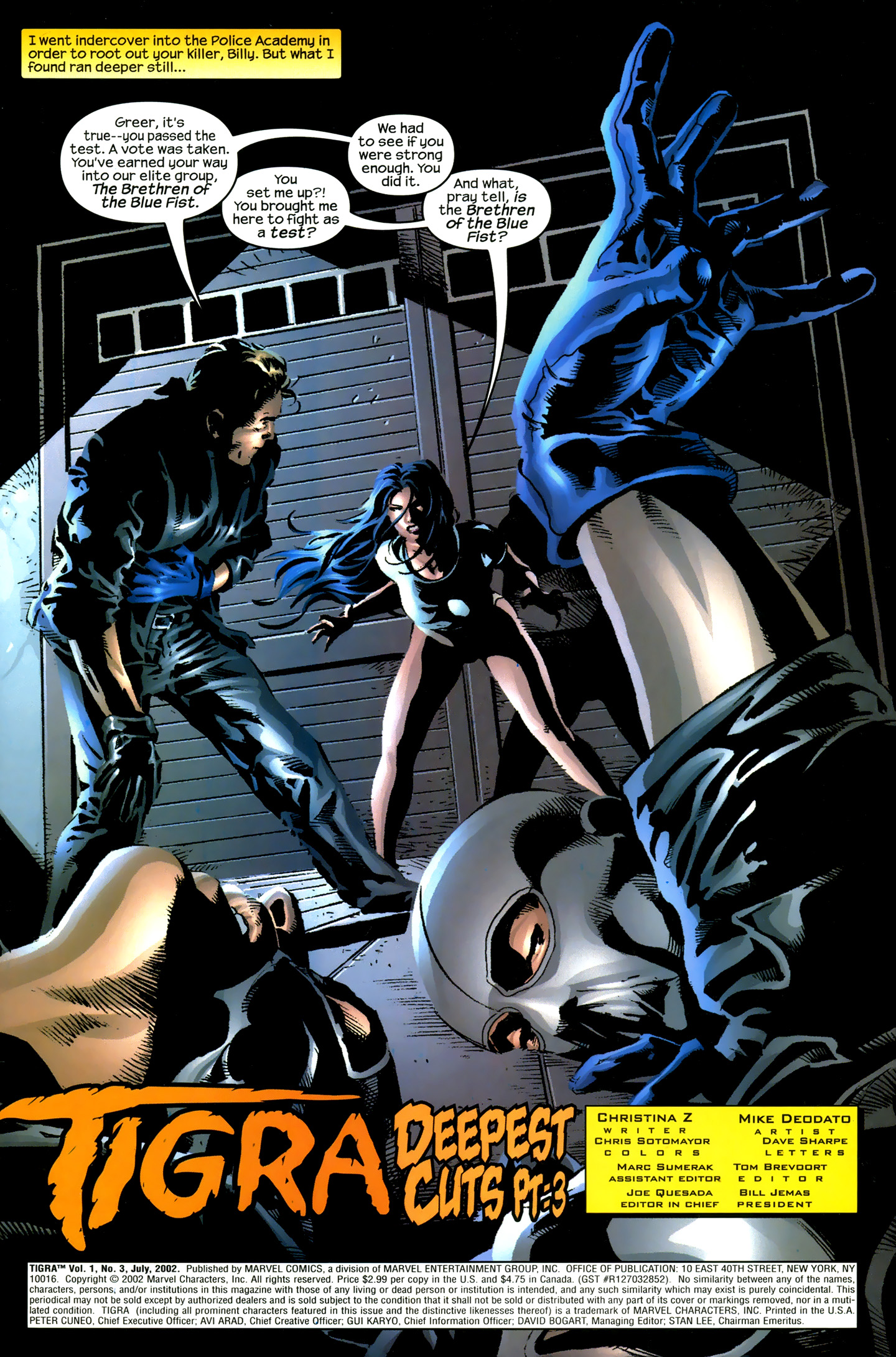 Read online Tigra comic -  Issue #3 - 4