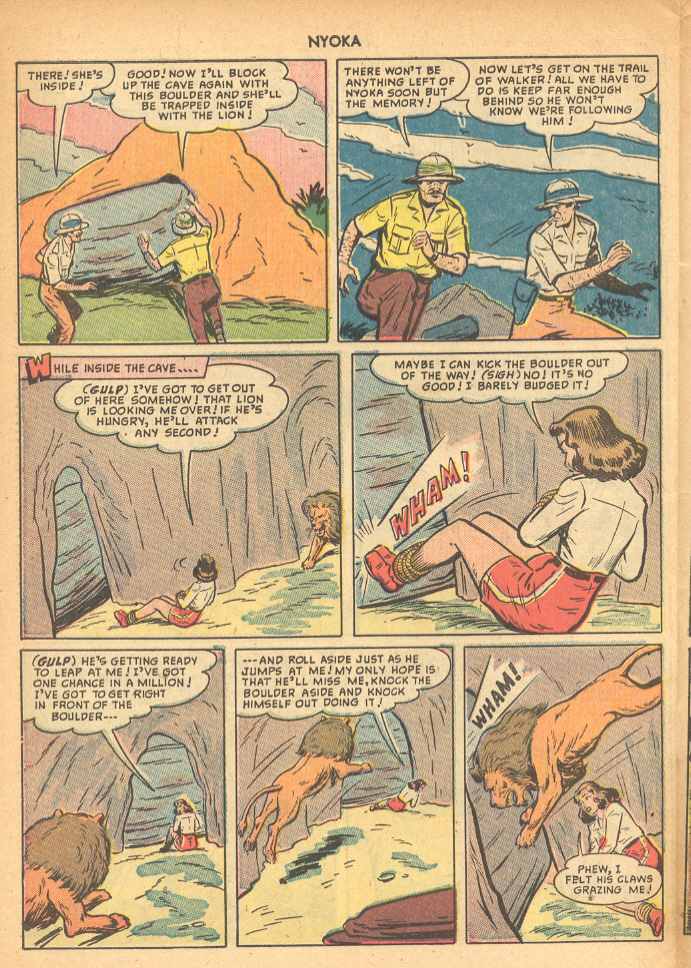 Read online Nyoka the Jungle Girl (1945) comic -  Issue #38 - 46