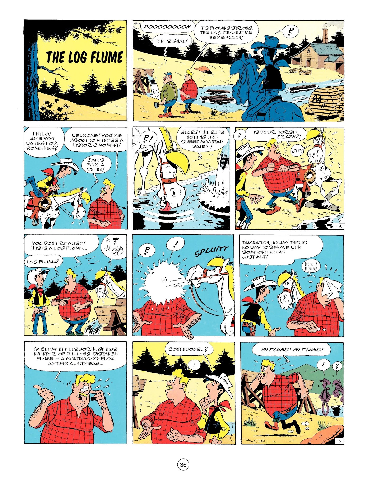 Read online A Lucky Luke Adventure comic -  Issue #62 - 38
