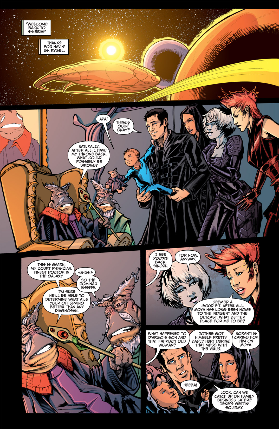 Read online Farscape: Gone and Back comic -  Issue #1 - 4
