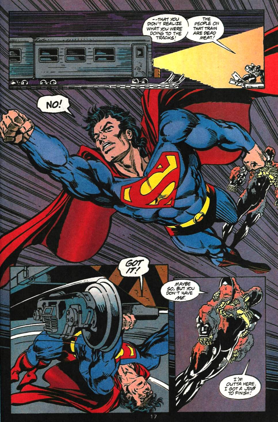 Read online Superman (1987) comic -  Issue #94 - 17