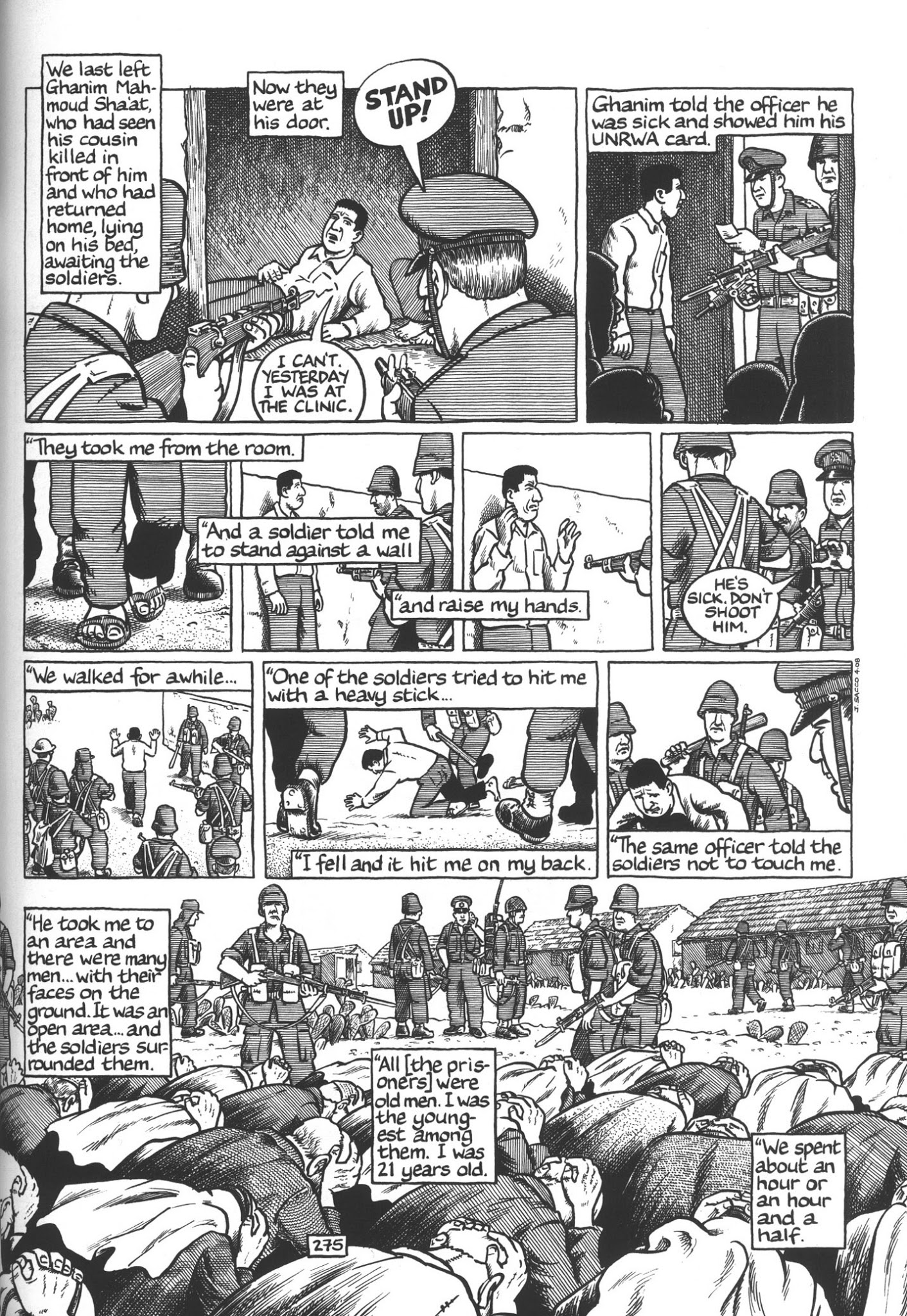 Read online Footnotes in Gaza comic -  Issue # TPB - 293