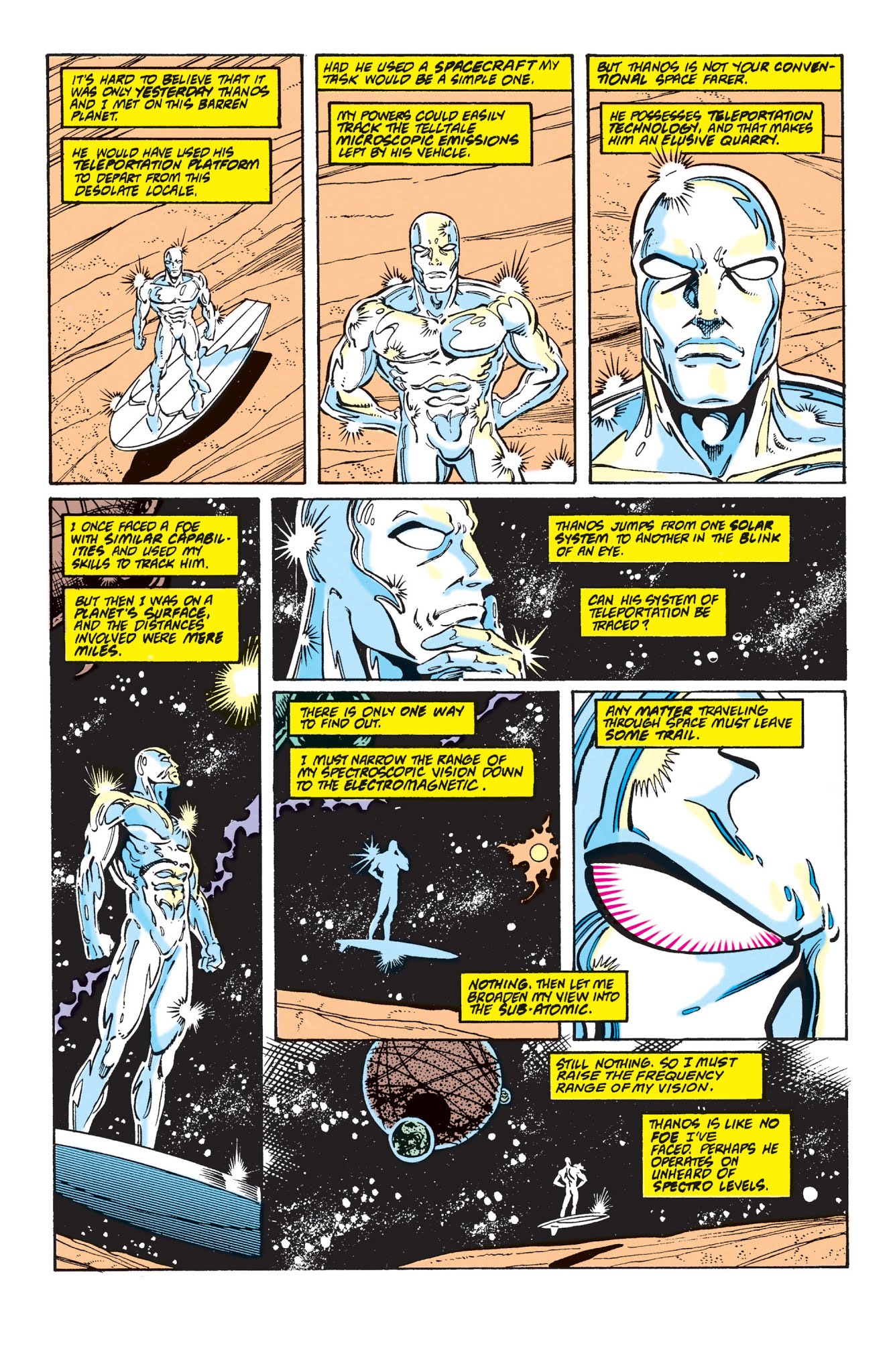 Read online Silver Surfer (1987) comic -  Issue # _TPB Silver Surfer - Rebirth of Thanos (Part 1) - 74