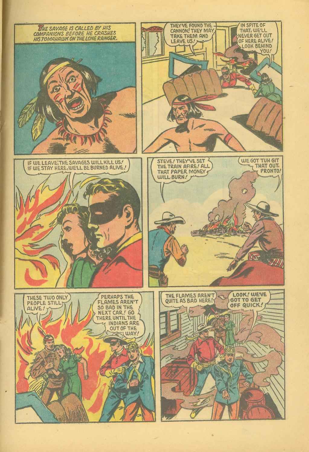 Read online The Lone Ranger (1948) comic -  Issue #29 - 29