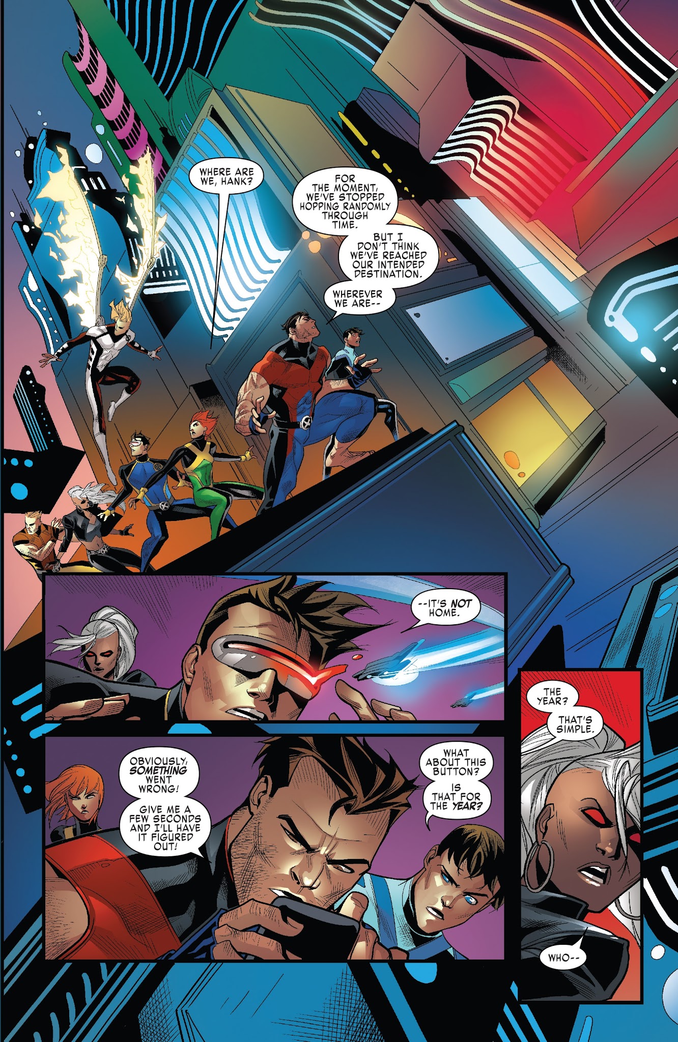 Read online X-Men: Blue comic -  Issue #16 - 17