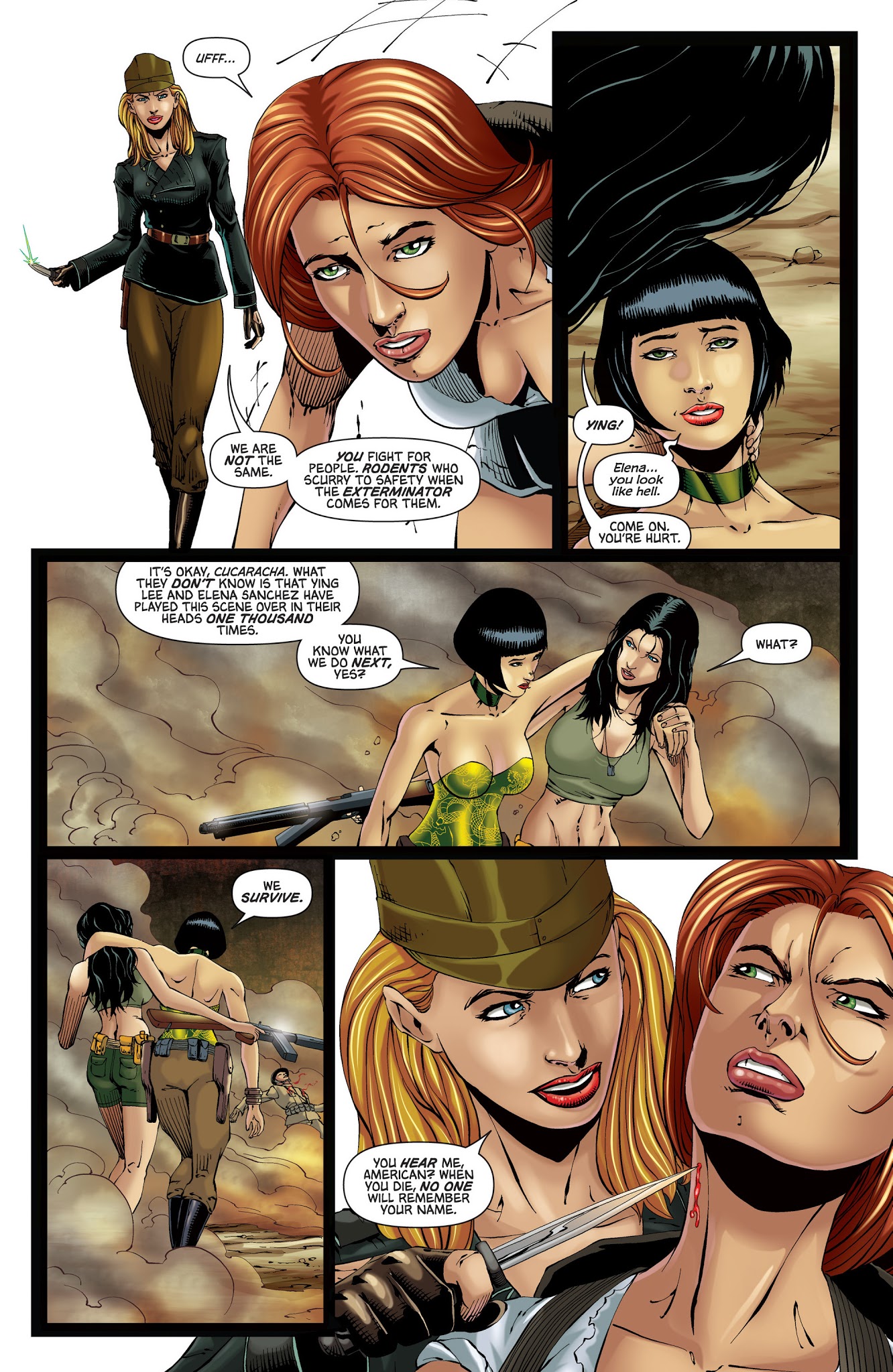 Read online B.A.R. Maid comic -  Issue #5 - 5