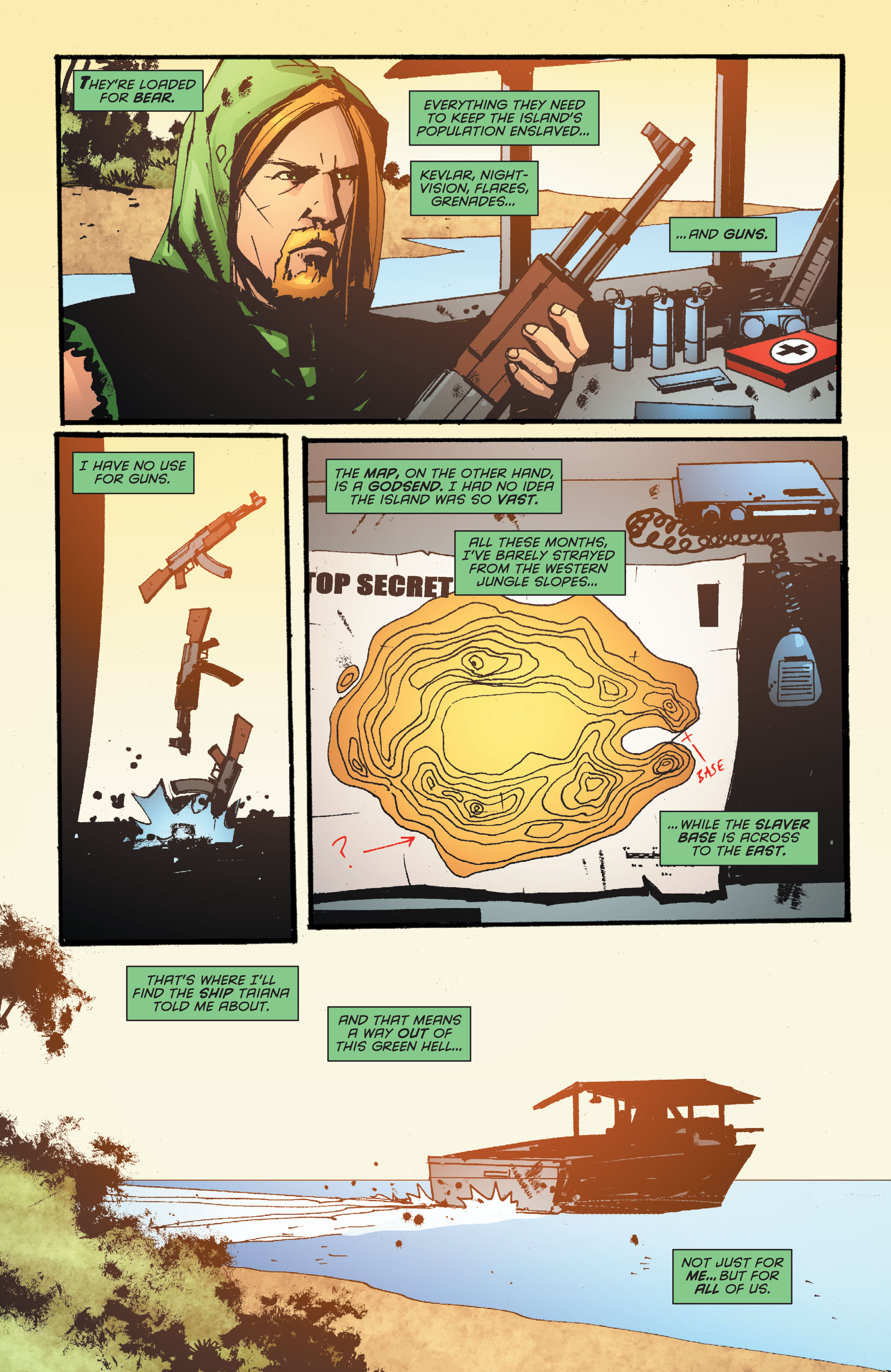 Read online Green Arrow: Year One comic -  Issue # _The Deluxe Edition (Part 2) - 10