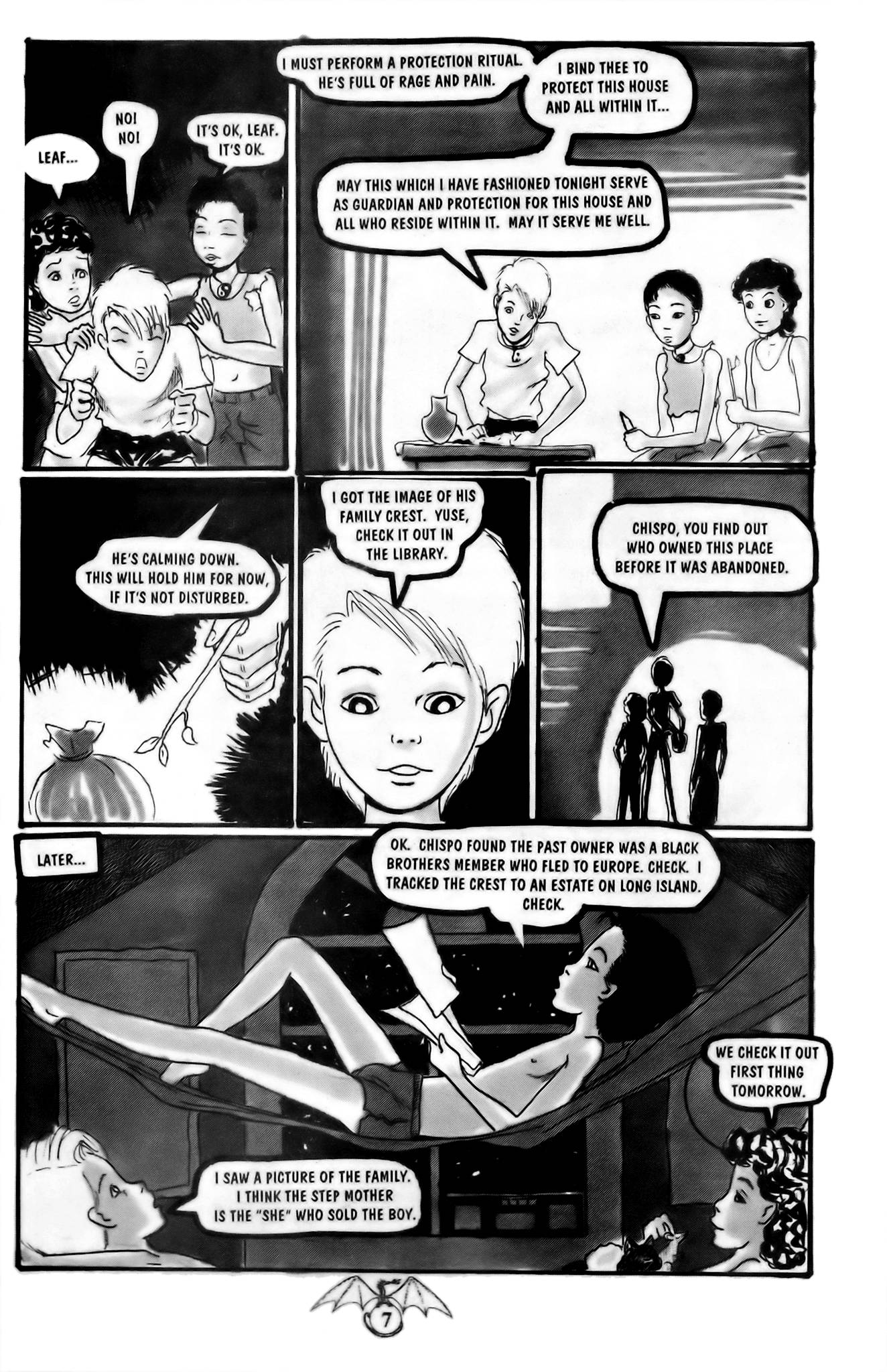 Read online Dragons in the Moon comic -  Issue #3 - 9