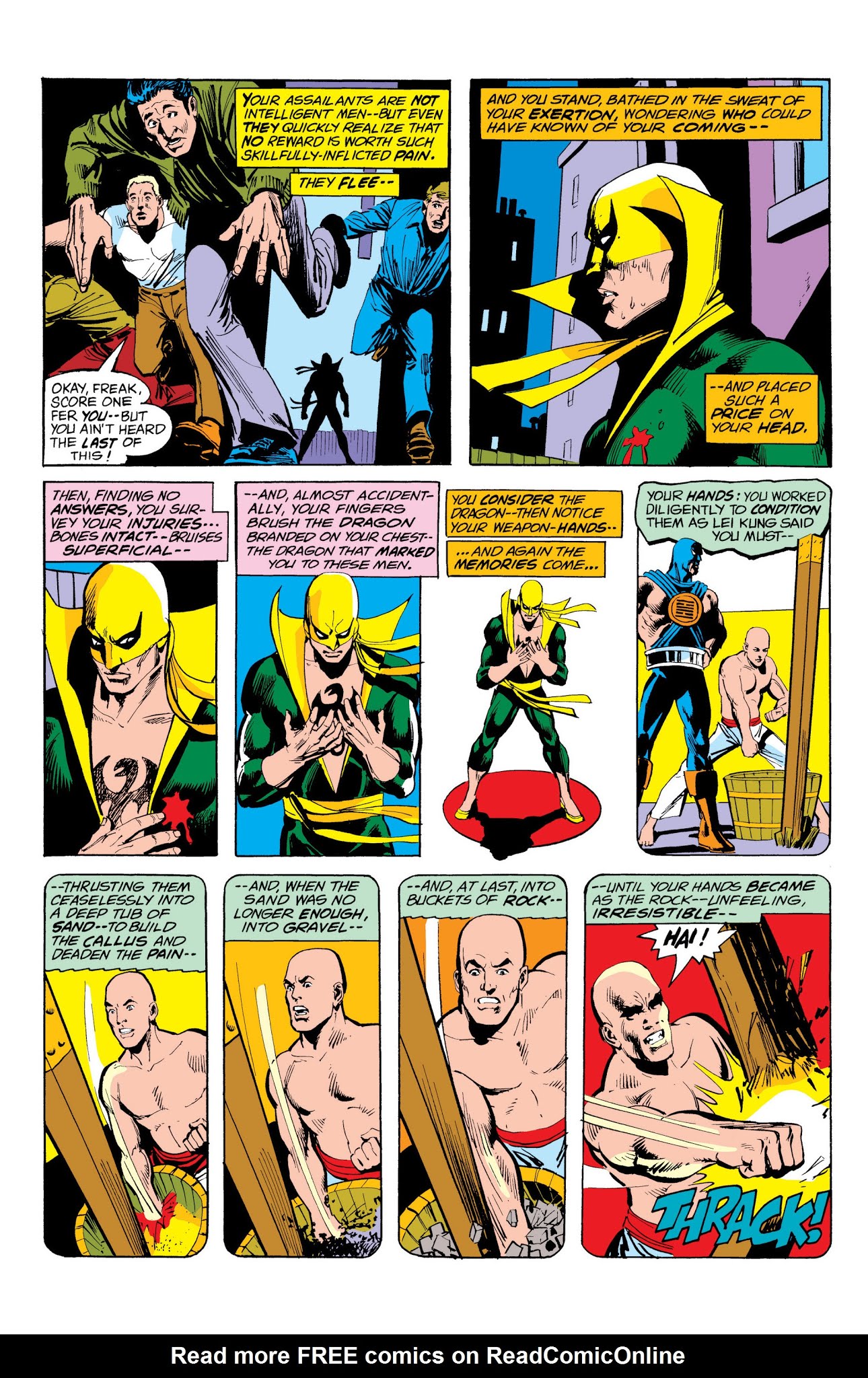 Read online Marvel Masterworks: Iron Fist comic -  Issue # TPB 1 (Part 1) - 33