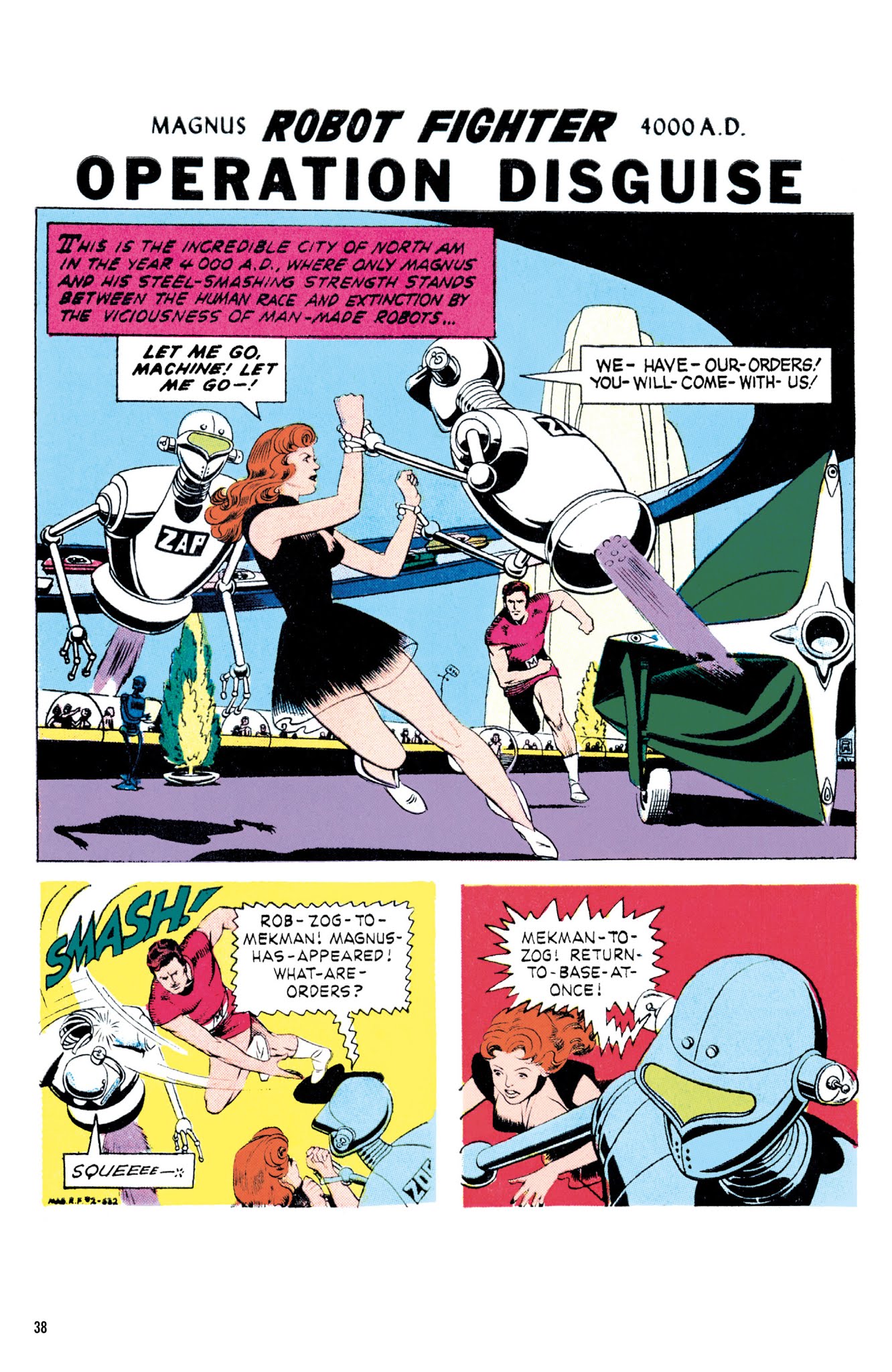 Read online Magnus, Robot Fighter Archives comic -  Issue # TPB 1 (Part 1) - 40