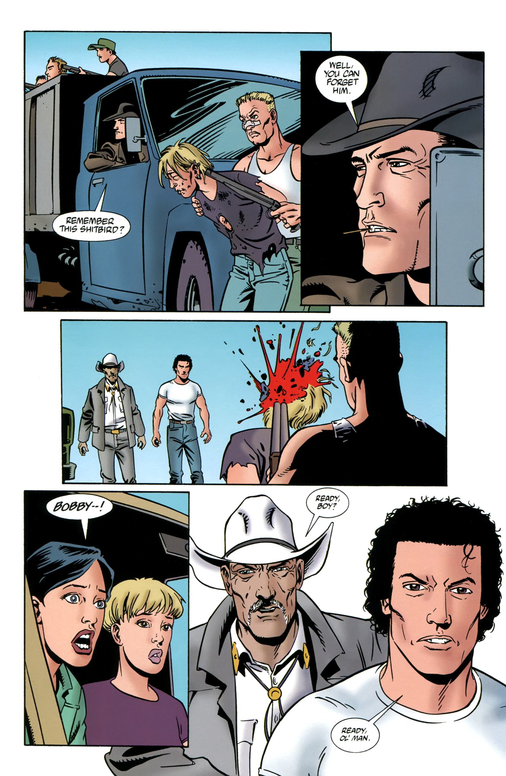 Read online Preacher: Tall in the Saddle comic -  Issue # Full - 28