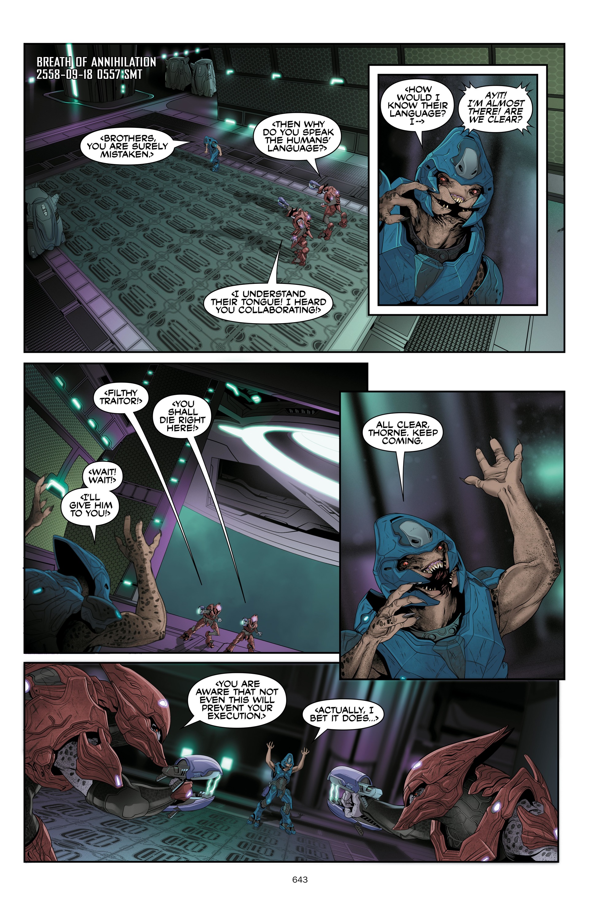 Read online Halo: Initiation and Escalation comic -  Issue # TPB (Part 7) - 35