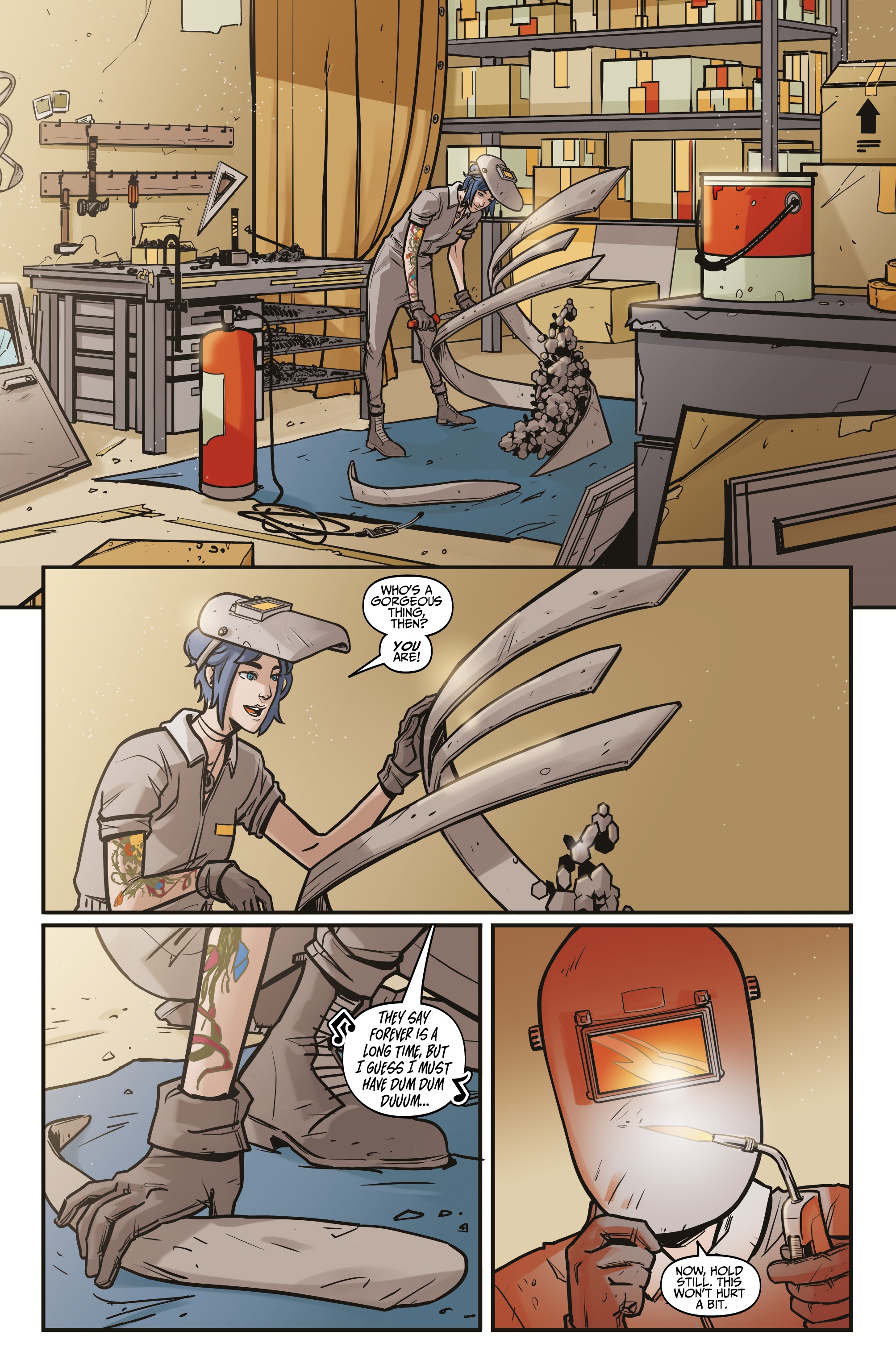 Read online Life is Strange comic -  Issue #6 - 7