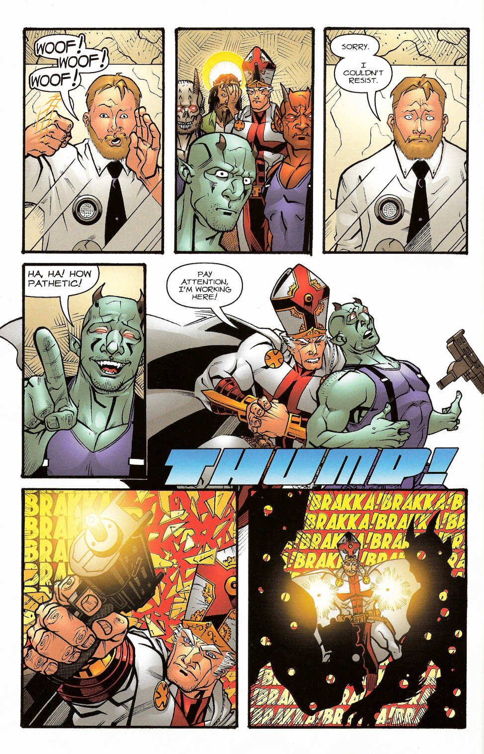 Read online Battle Pope comic -  Issue #10 - 10