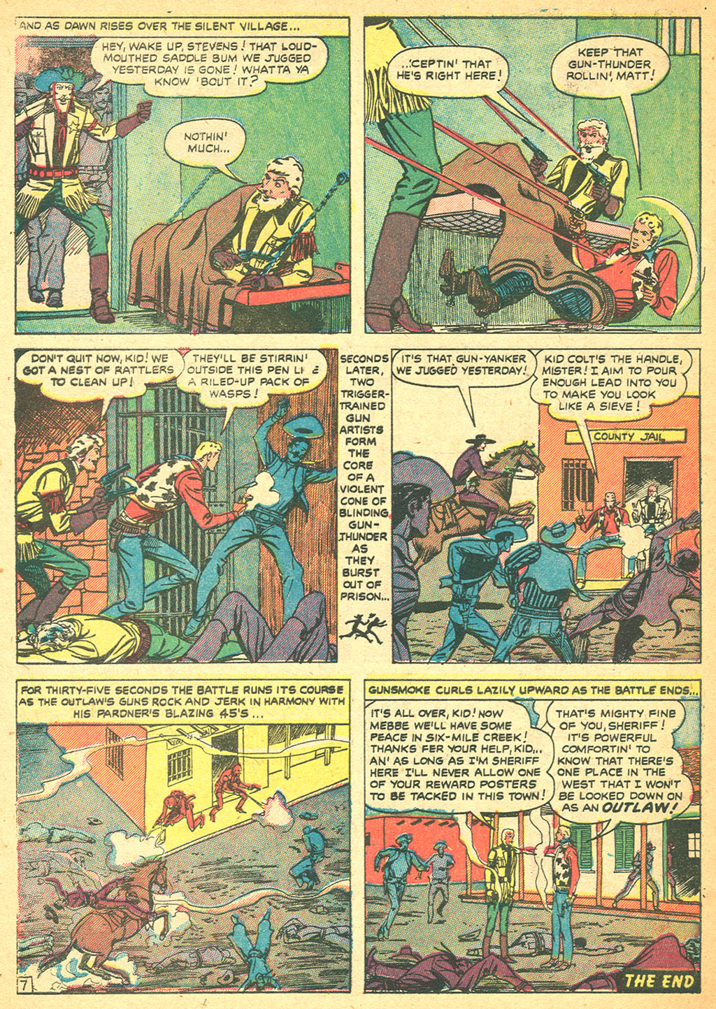 Read online Kid Colt Outlaw comic -  Issue #18 - 32