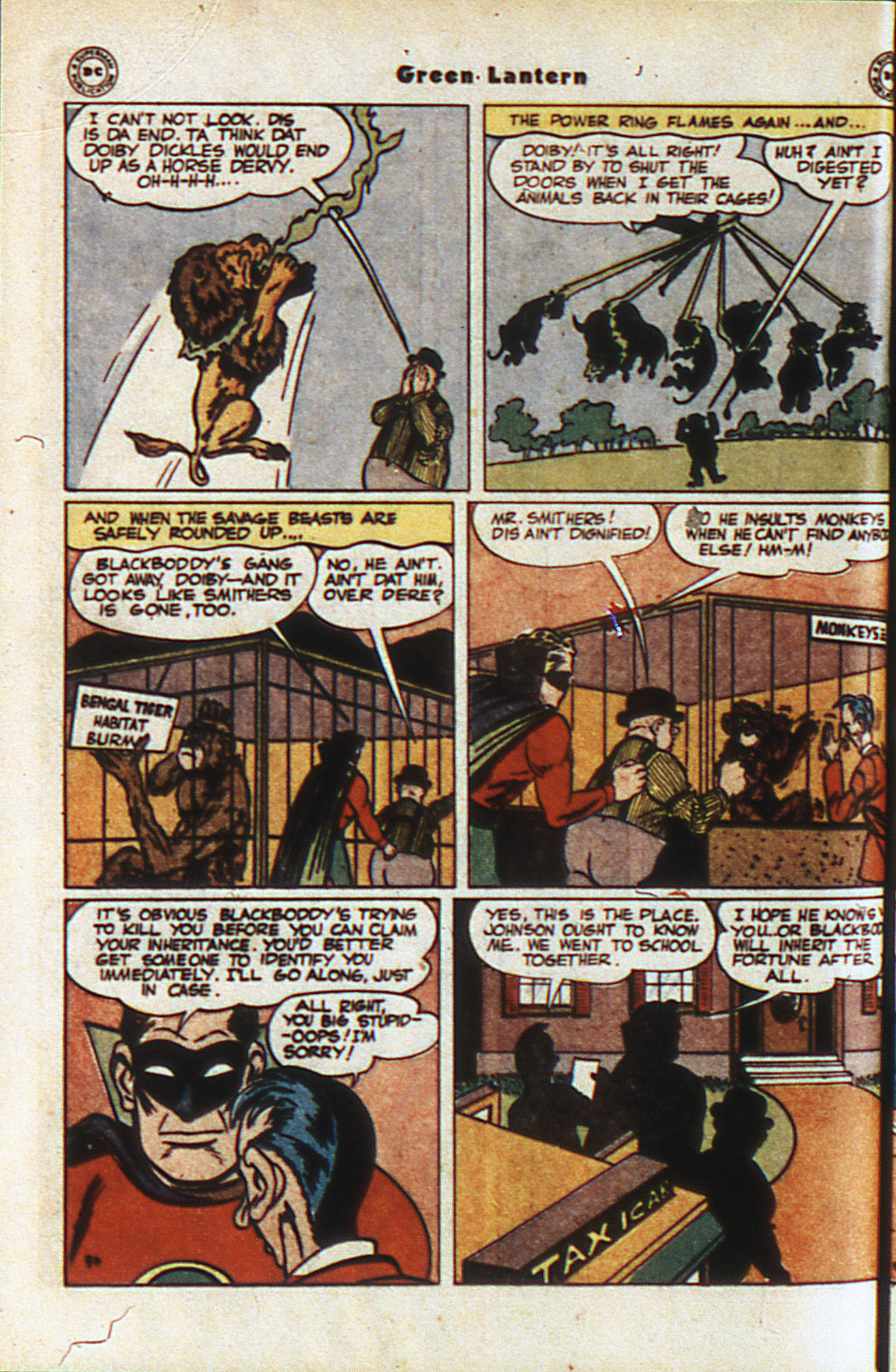 Read online Green Lantern (1941) comic -  Issue #22 - 25