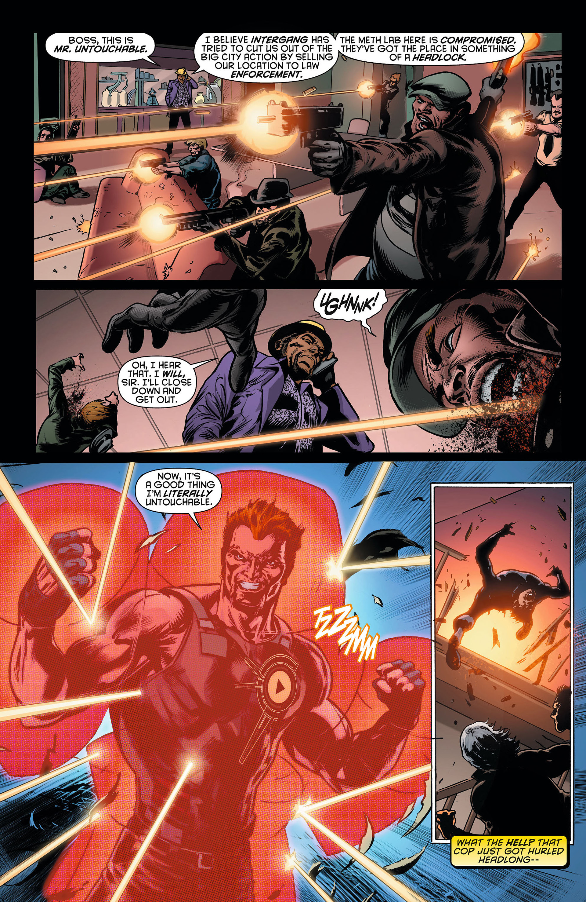 Read online Resurrection Man (2011) comic -  Issue #7 - 6