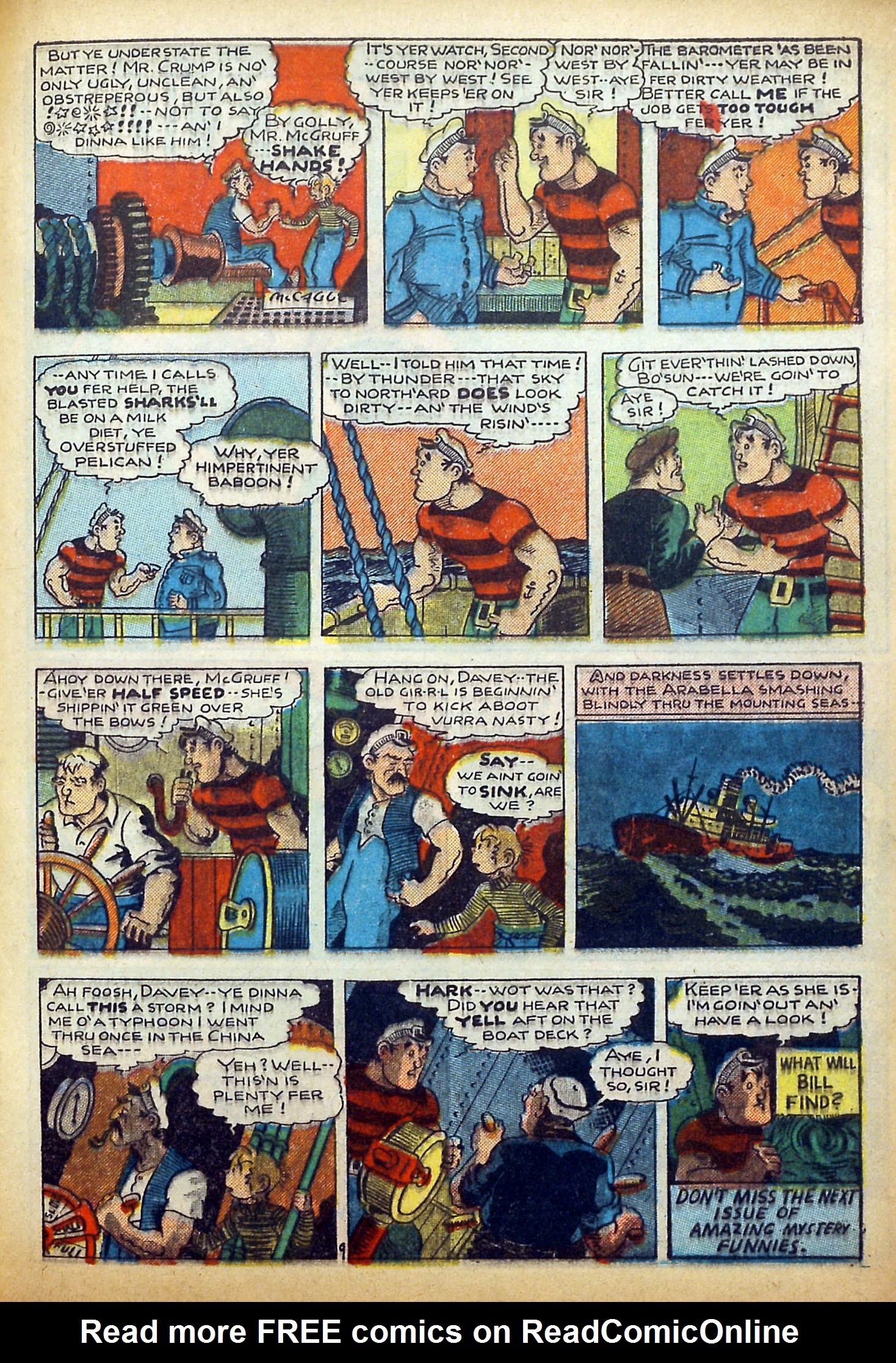 Read online Amazing Mystery Funnies comic -  Issue #21 - 38