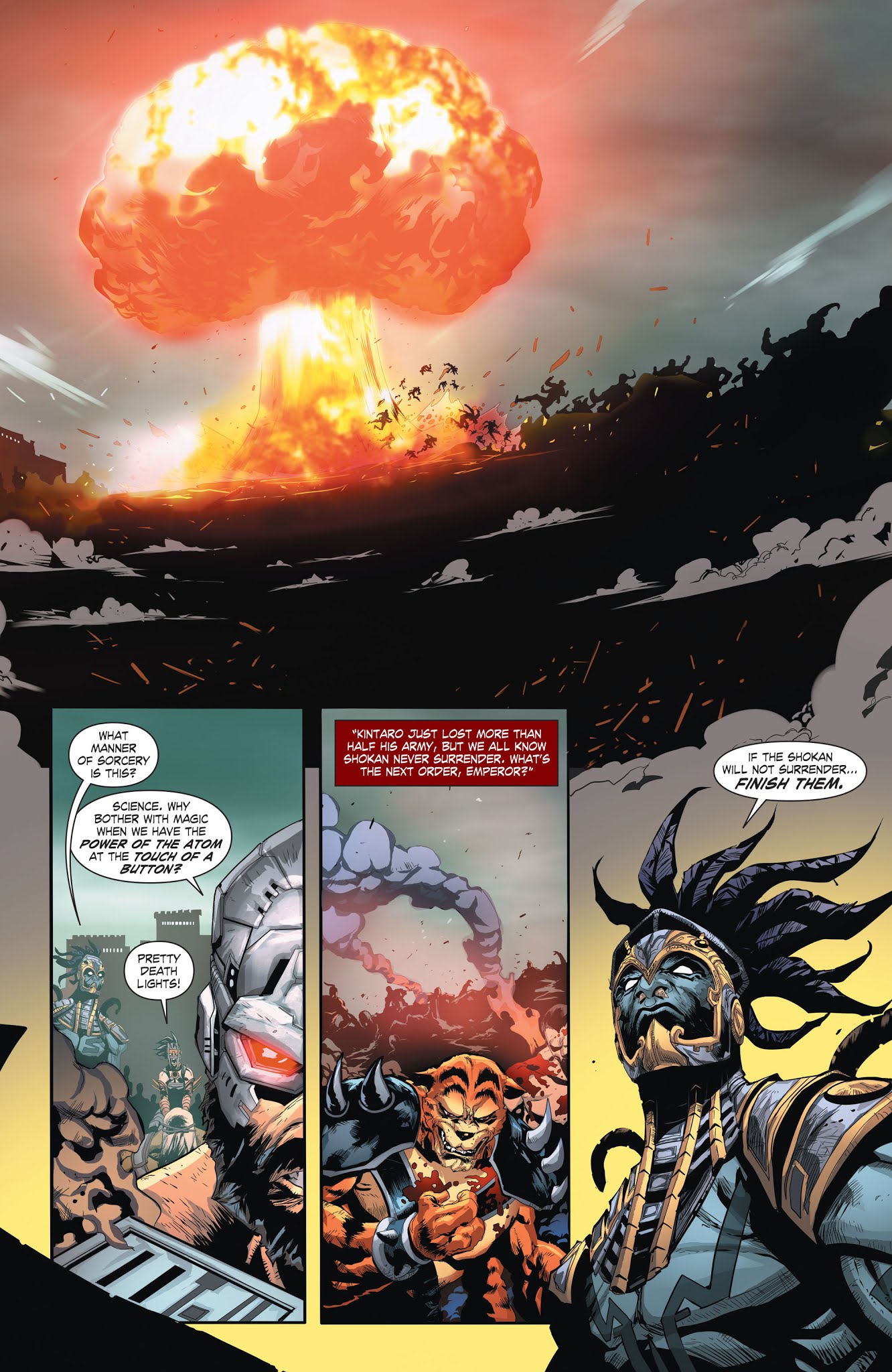 Read online Mortal Kombat X [I] comic -  Issue # _TPB 2 - 87