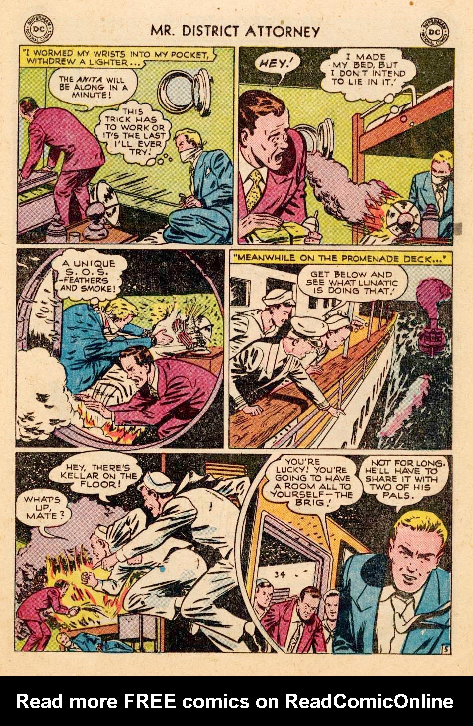 Read online Mr. District Attorney comic -  Issue #45 - 21