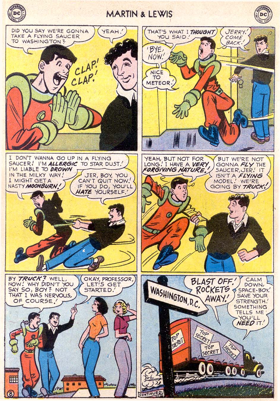 Read online The Adventures of Dean Martin and Jerry Lewis comic -  Issue #34 - 10