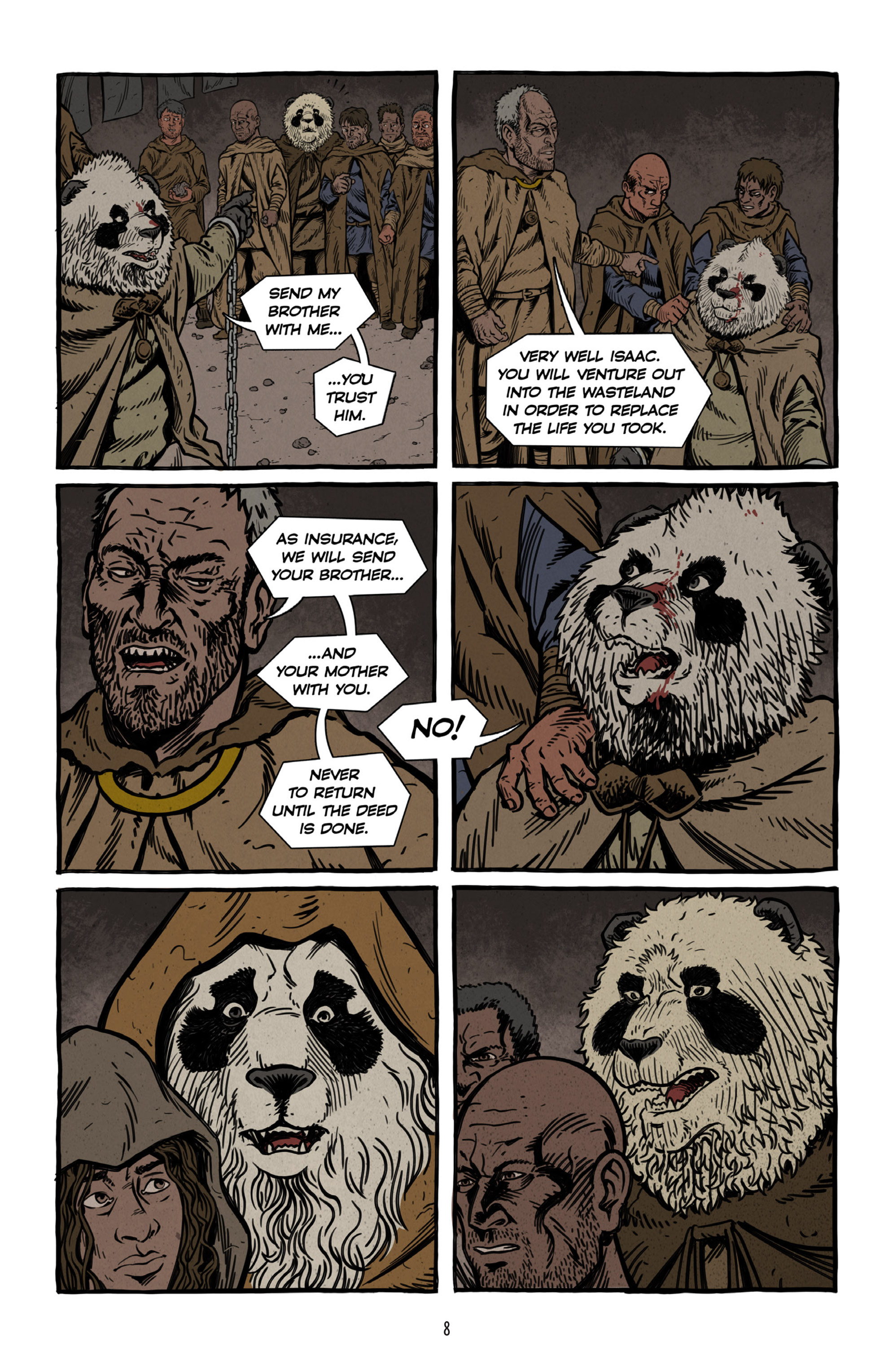 Read online Wastelander Panda comic -  Issue # TPB - 11