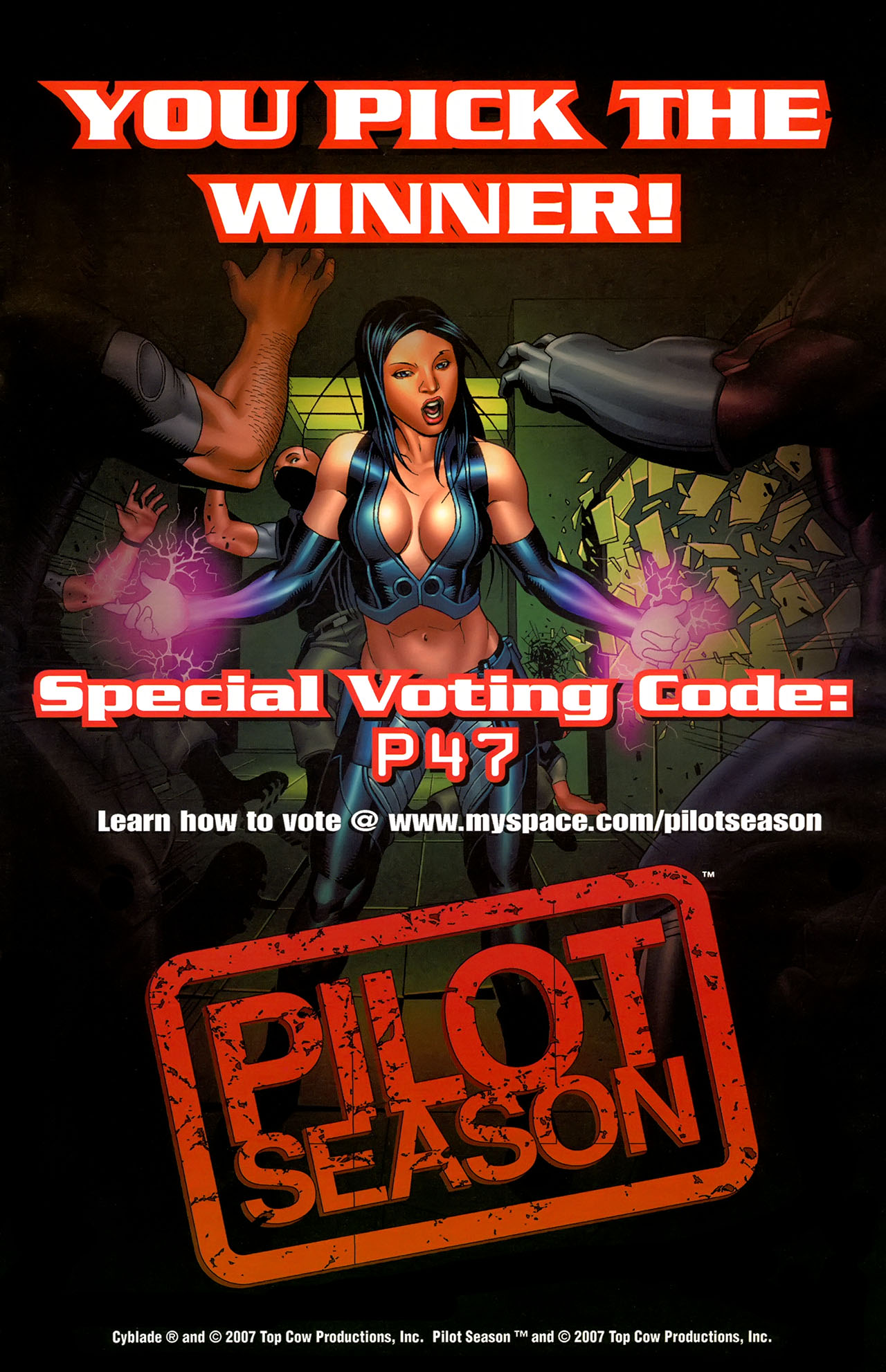 Read online Pilot Season 2007 comic -  Issue # Issue Cyblade - 25