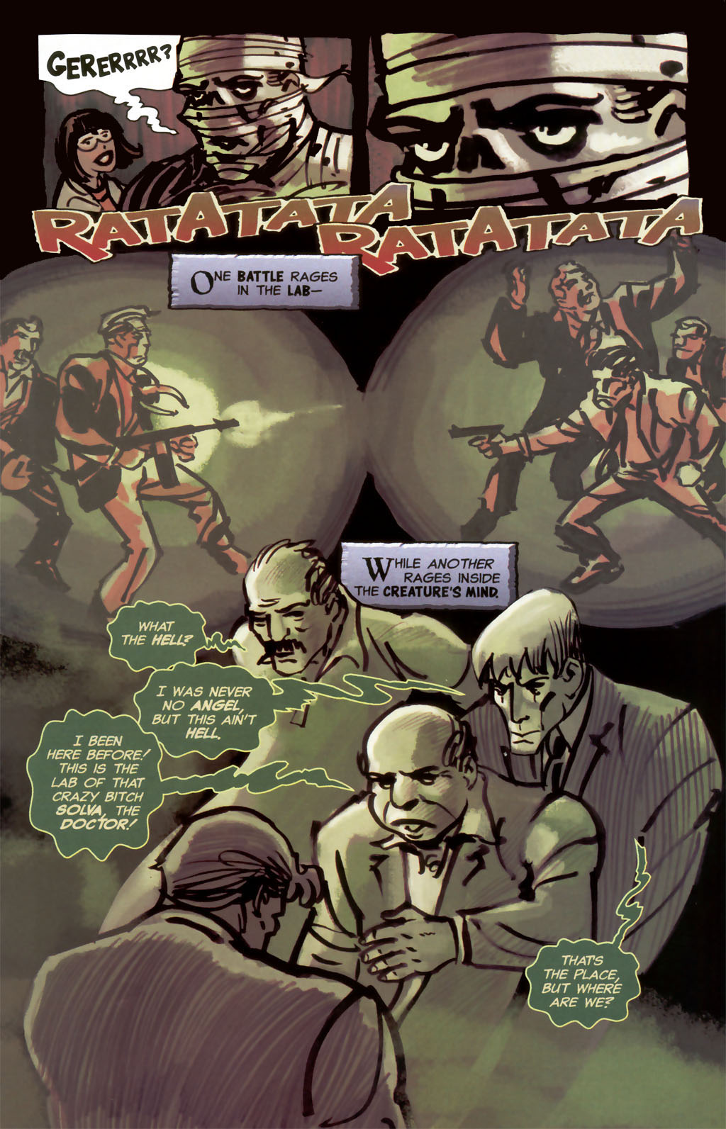Read online Frankenstein Mobster comic -  Issue #1 - 18