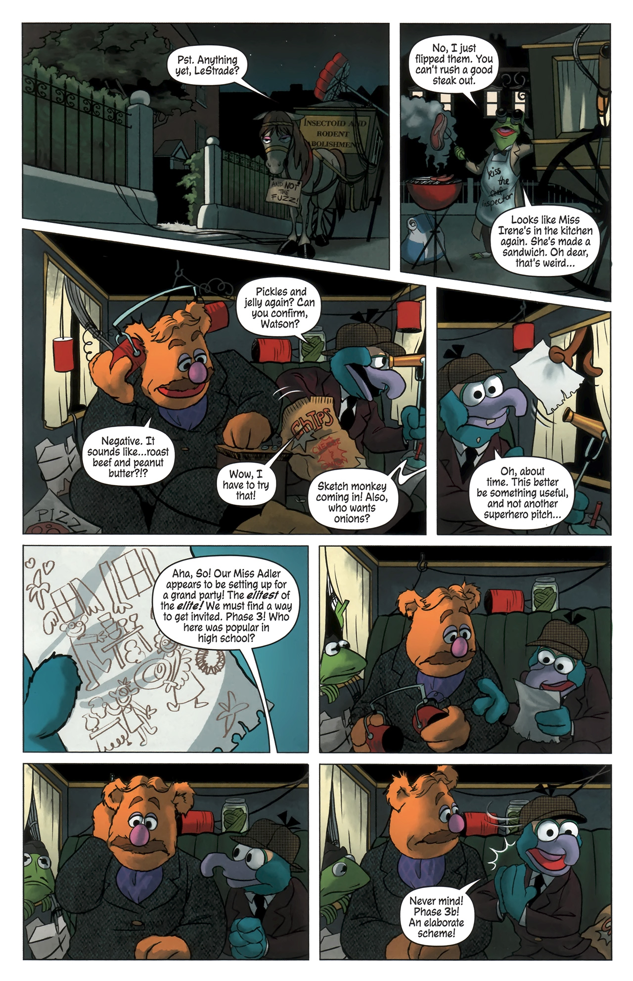 Read online Muppet Sherlock Holmes comic -  Issue #2 - 10