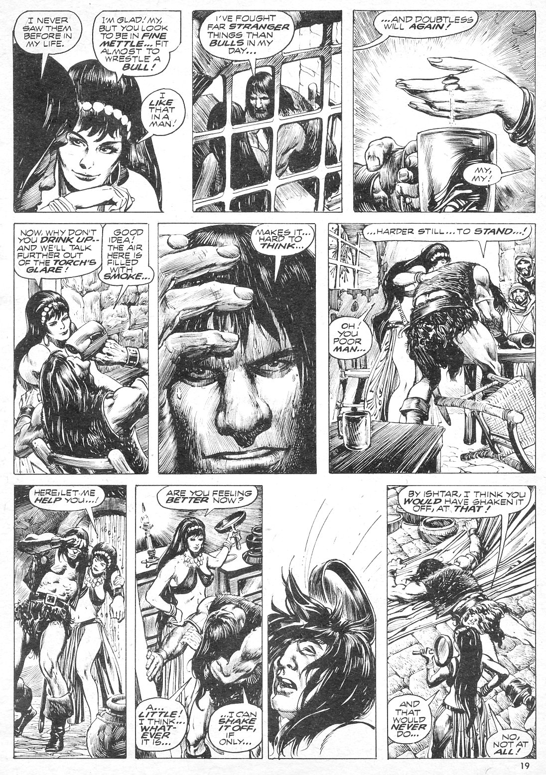 Read online The Savage Sword Of Conan comic -  Issue #7 - 19