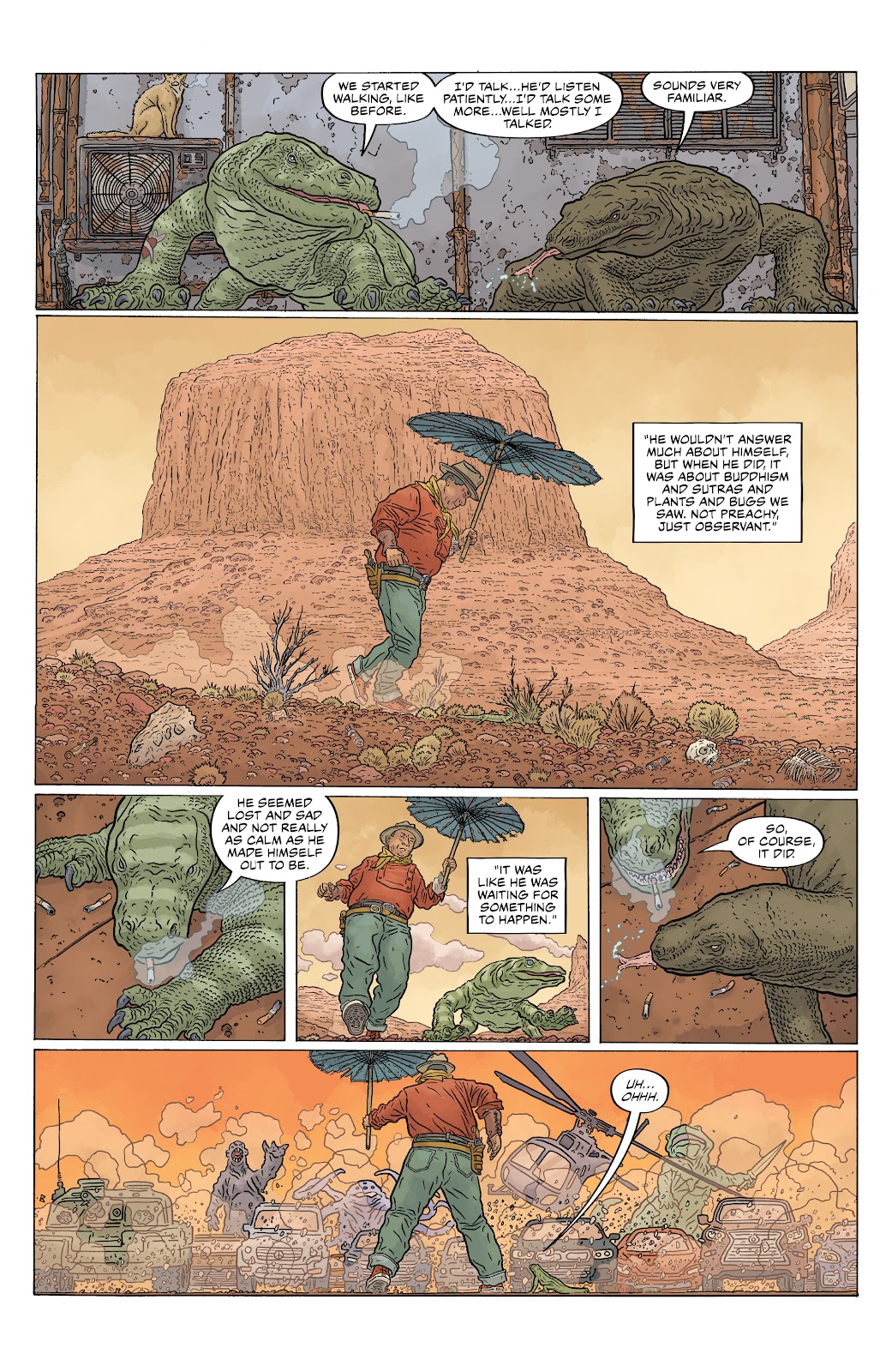 Shaolin Cowboy: Cruel to Be Kin issue 4 - Page 7