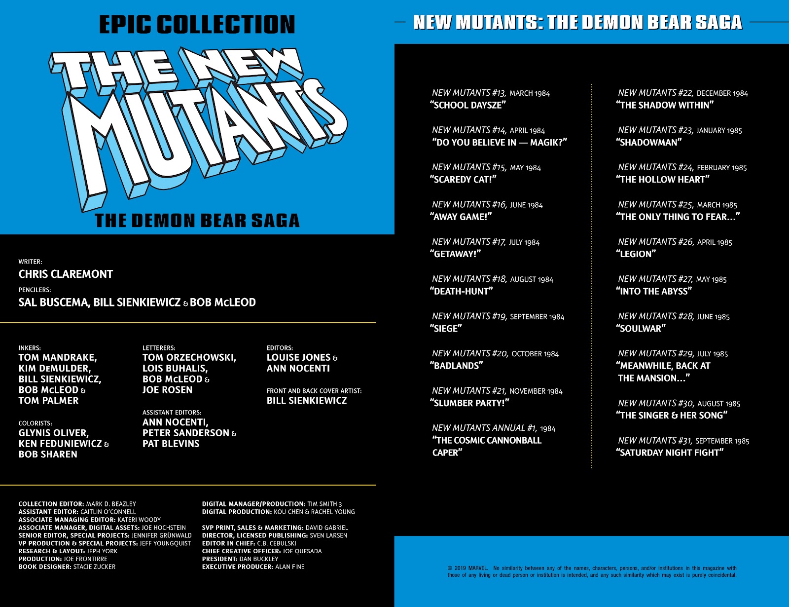 New Mutants Epic Collection issue TPB The Demon Bear Saga (Part 1) - Page 4