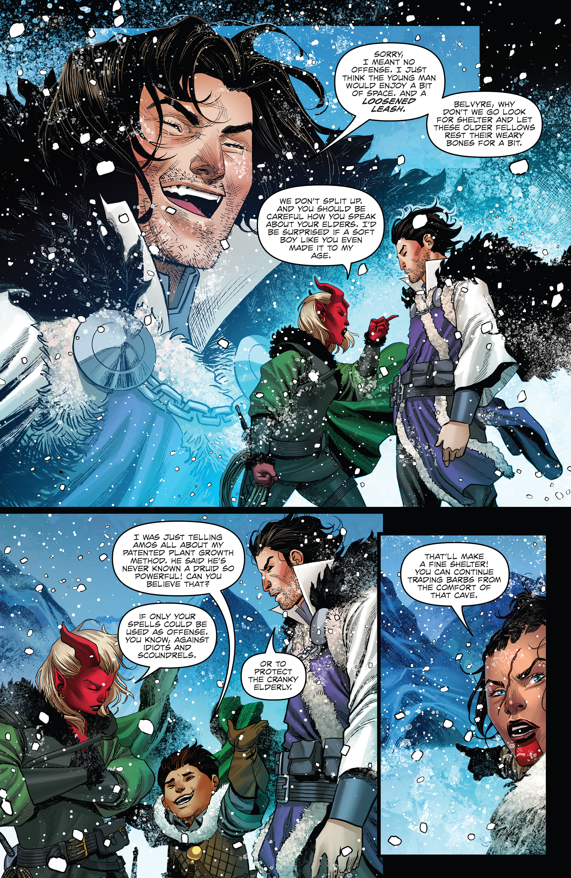 Read online Dungeons & Dragons: At the Spine of the World comic -  Issue #2 - 5