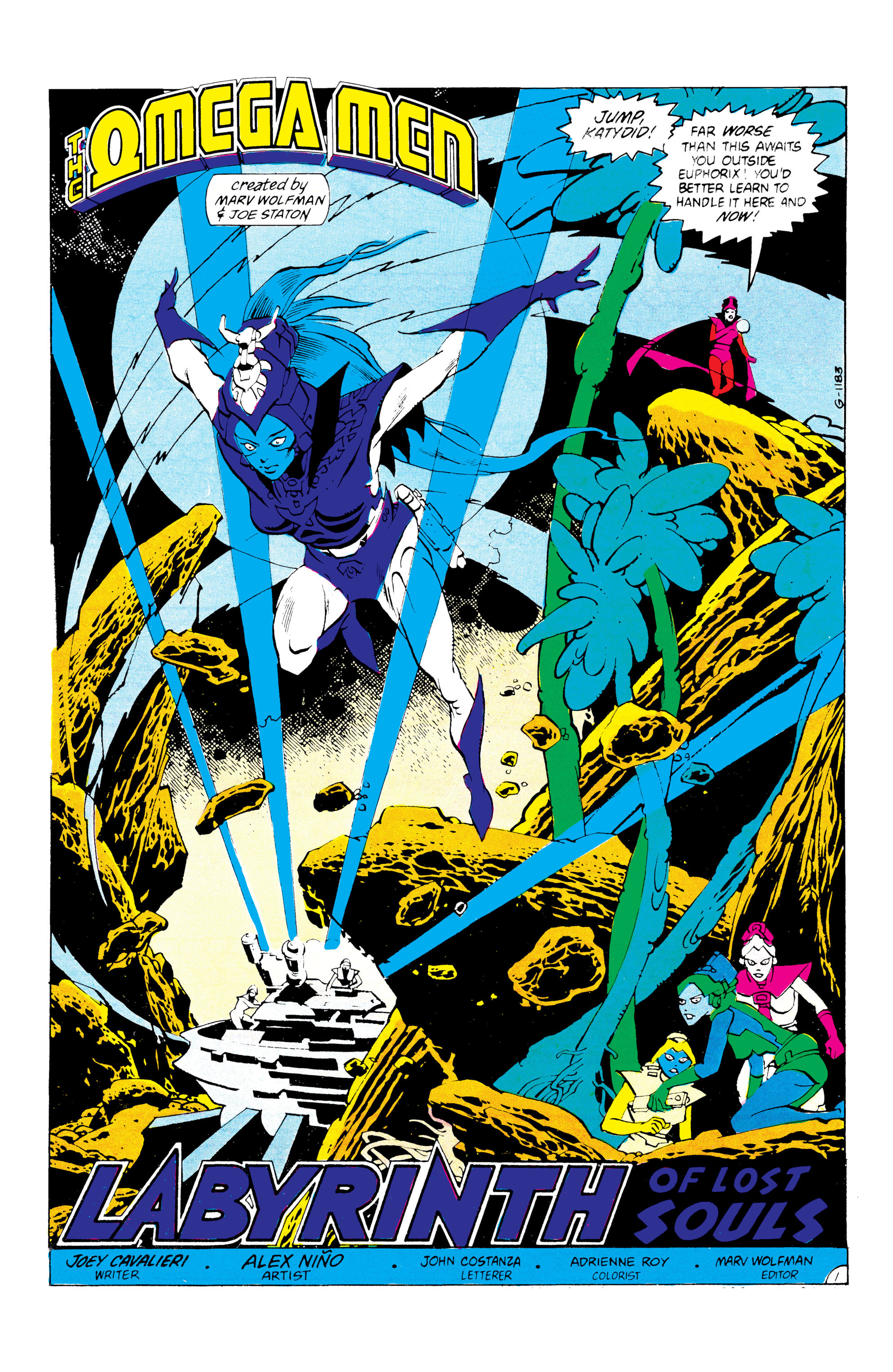 Read online The Omega Men (1983) comic -  Issue #16 - 2